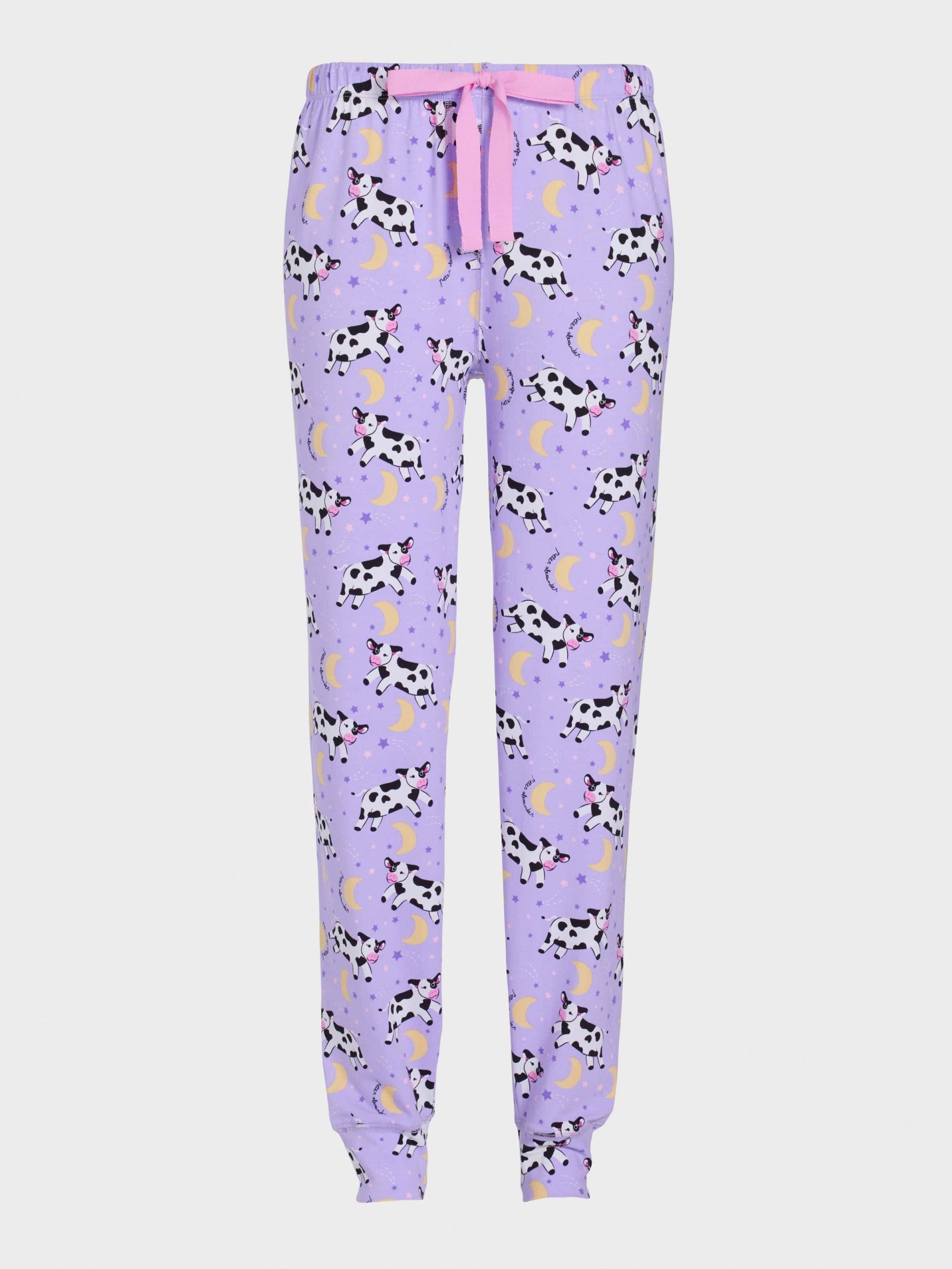 Cow Easy Pj Pant multi image 3