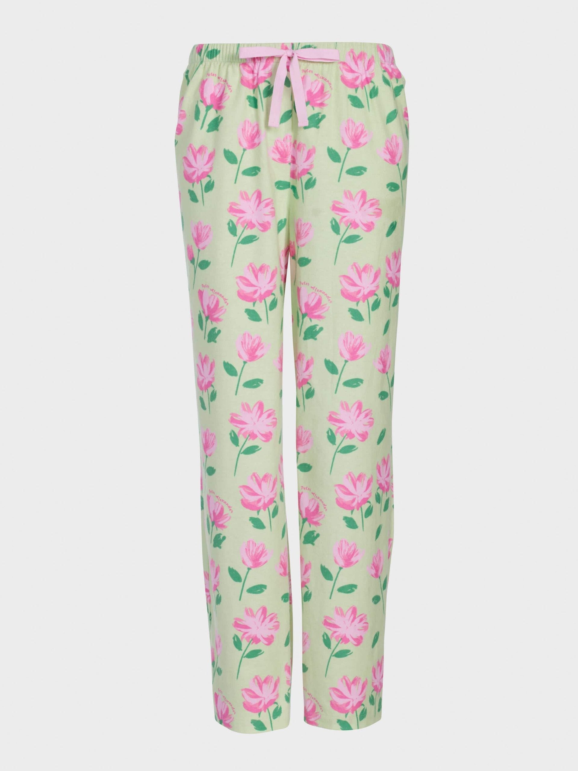 Floral Classic Flannelette Pj Pant multi image 3