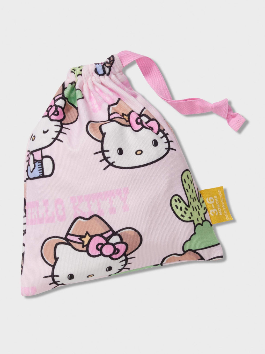 Baby Hello Kitty Cowboy Long Plush Pj Set Multi image 3