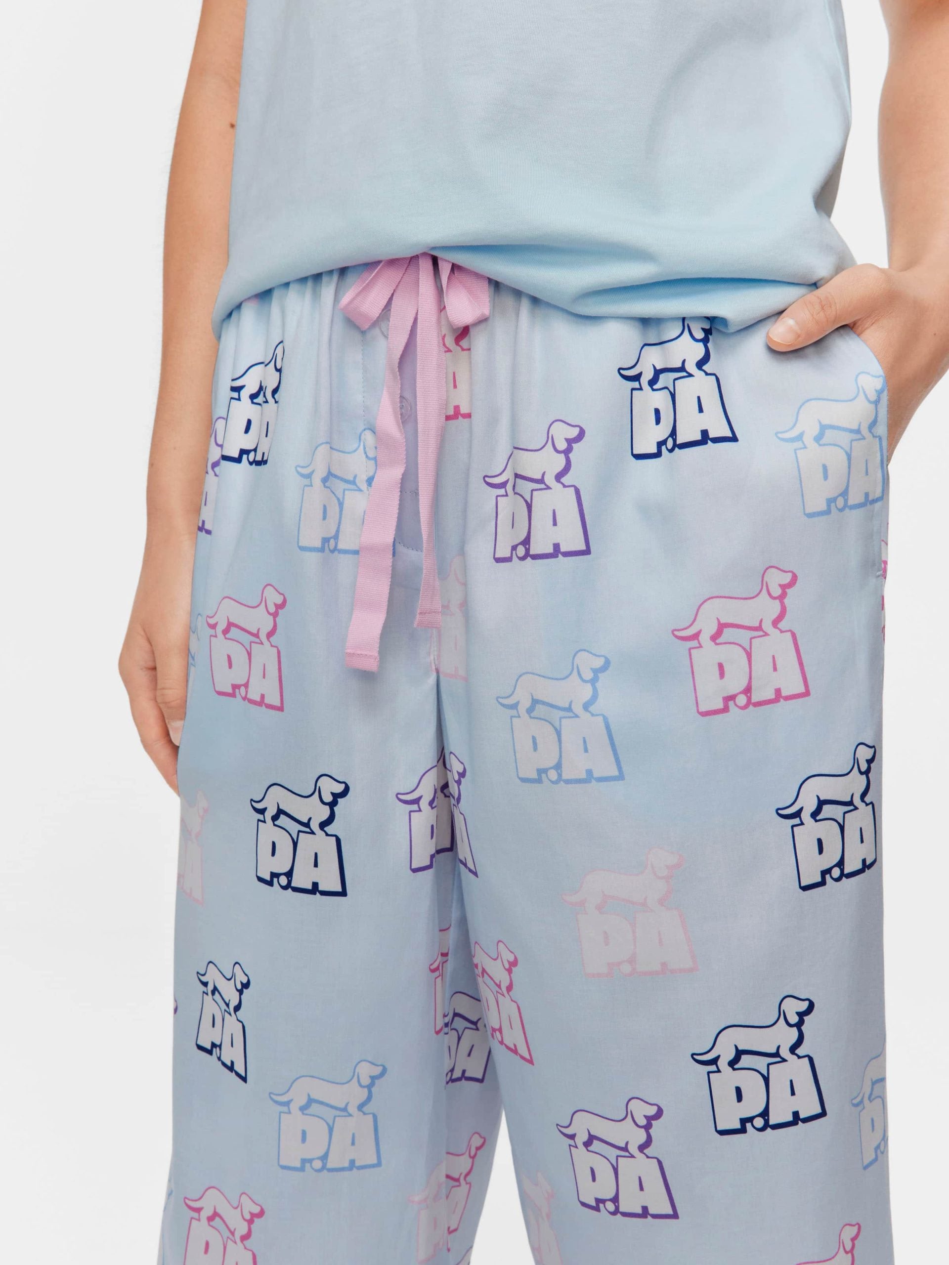 Impact Penny Logo 3/4 Pj Pant multi image 1