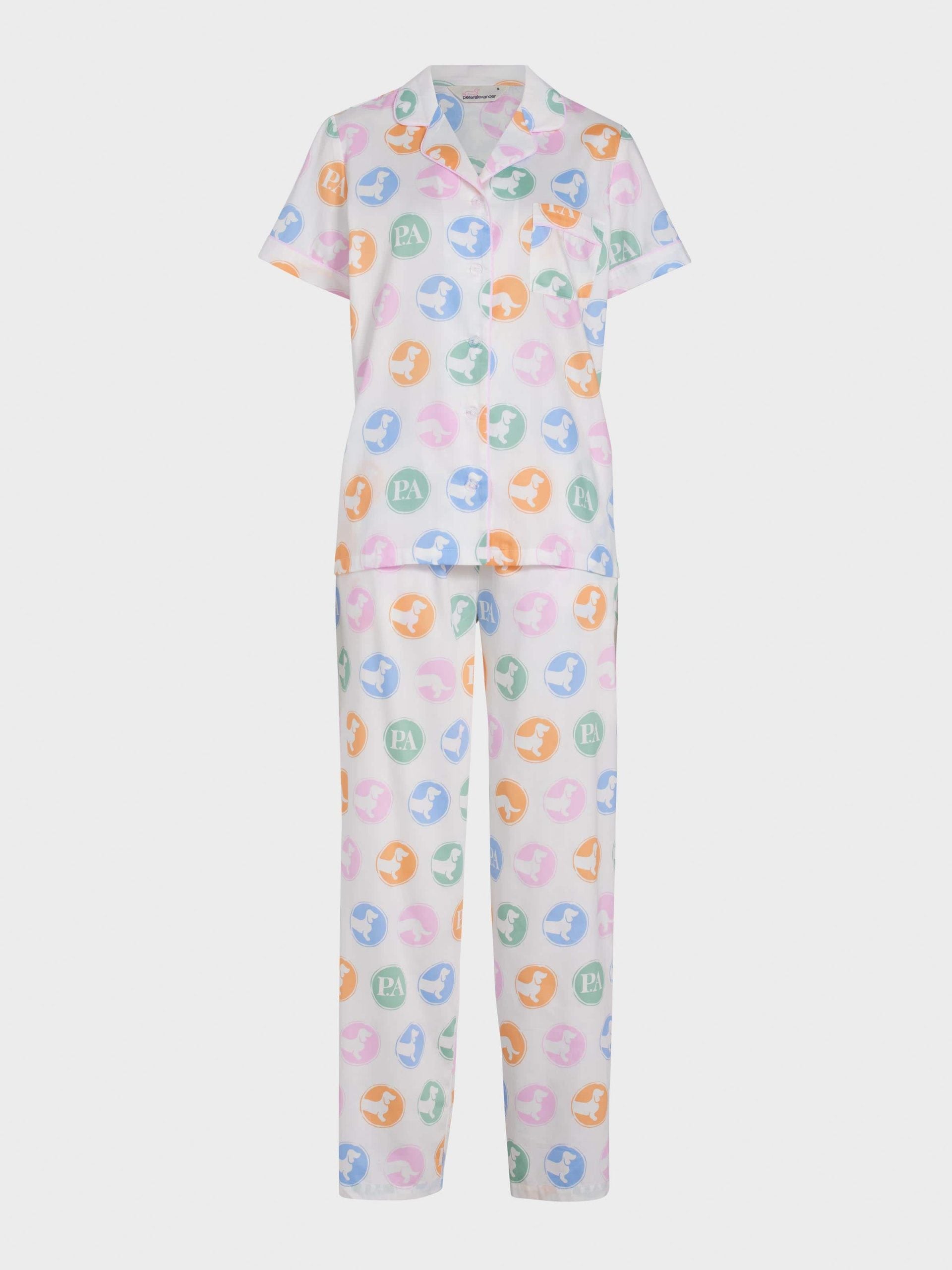 Penny Spot Short Sleeve & Pant Pj Set multi image 4