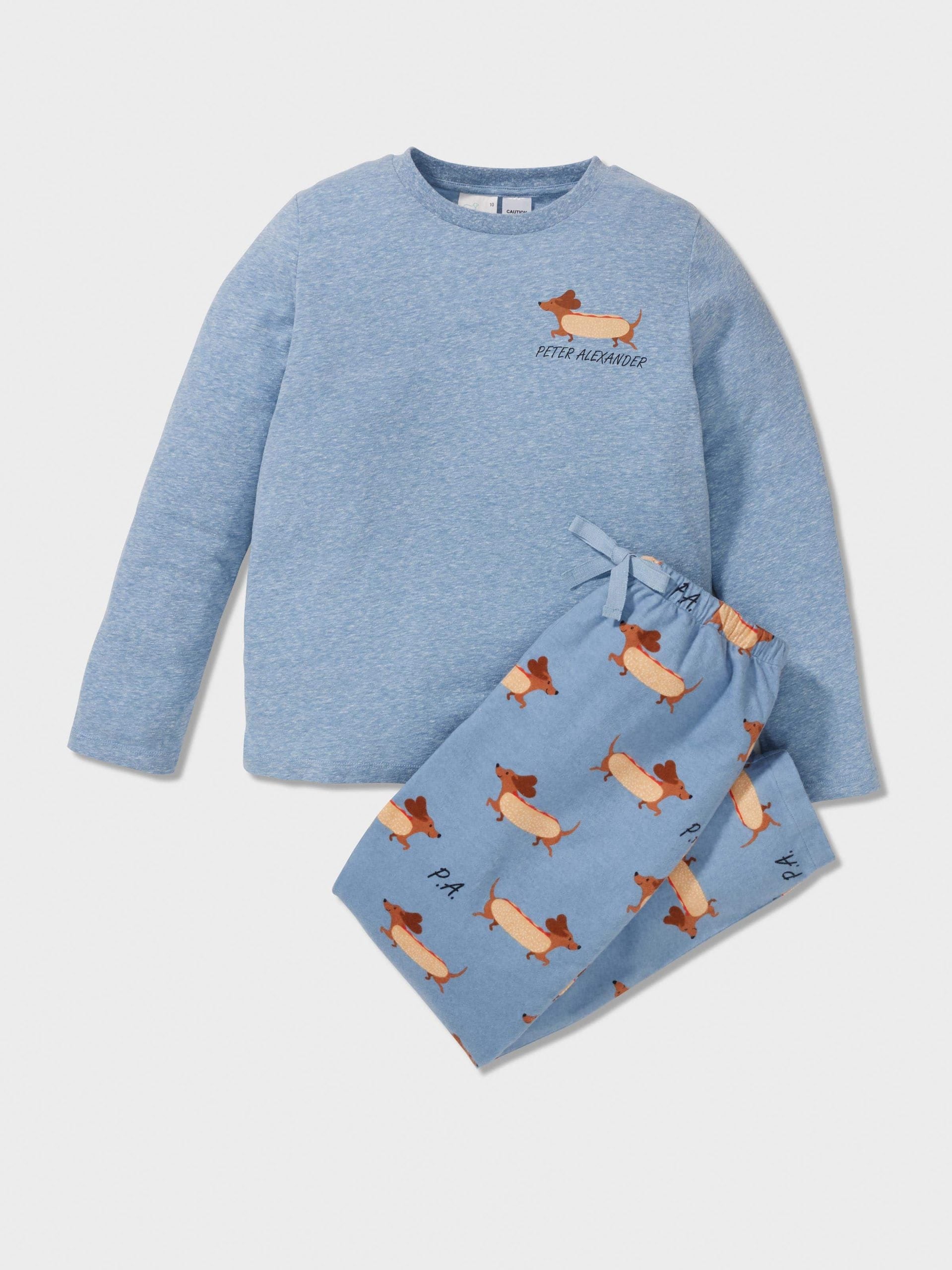 Boys Hotdog Long Pj Set multi image 0