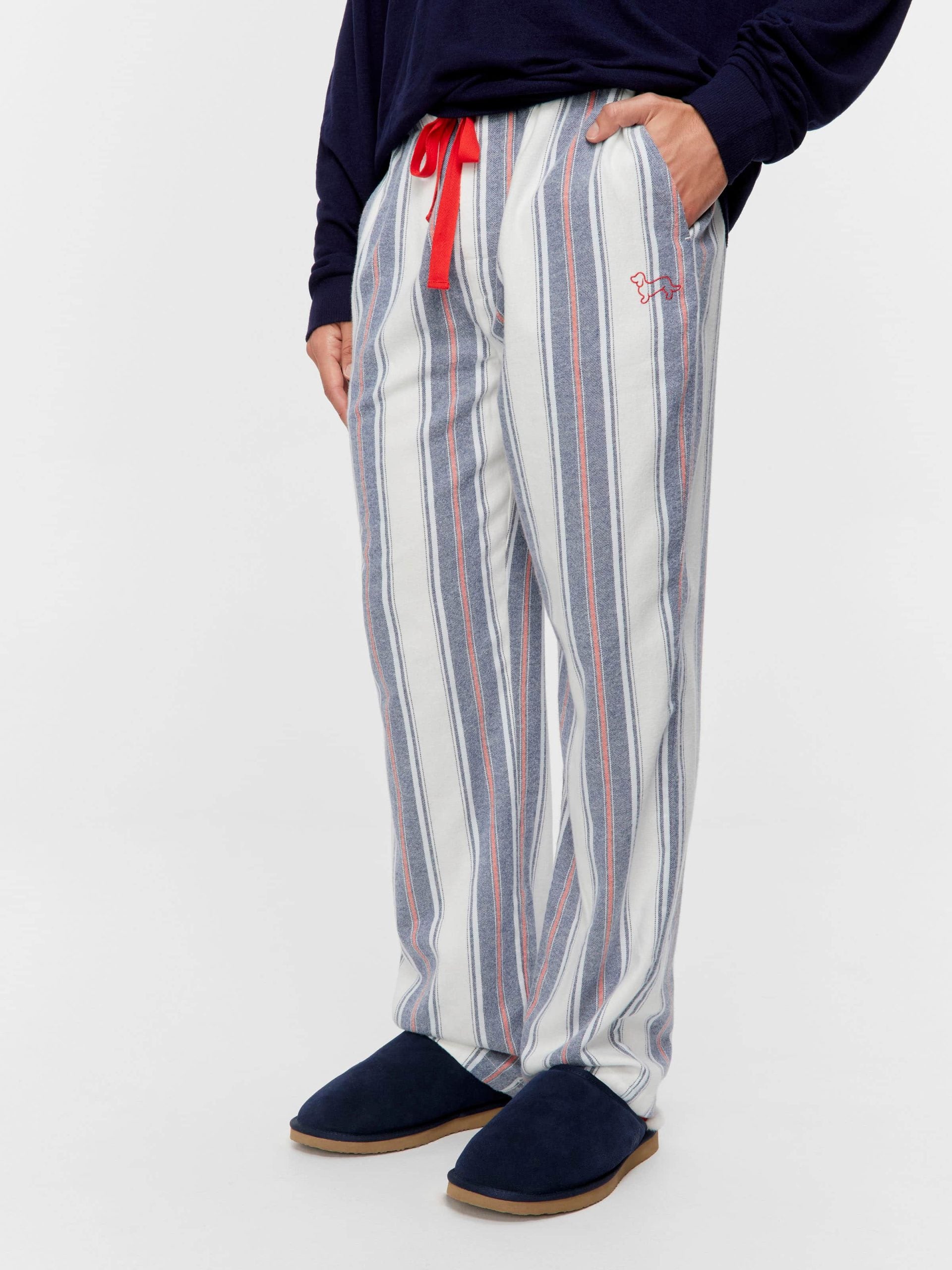 Mattress Stripe Flannelette Classic Pj Pant Multi image 2