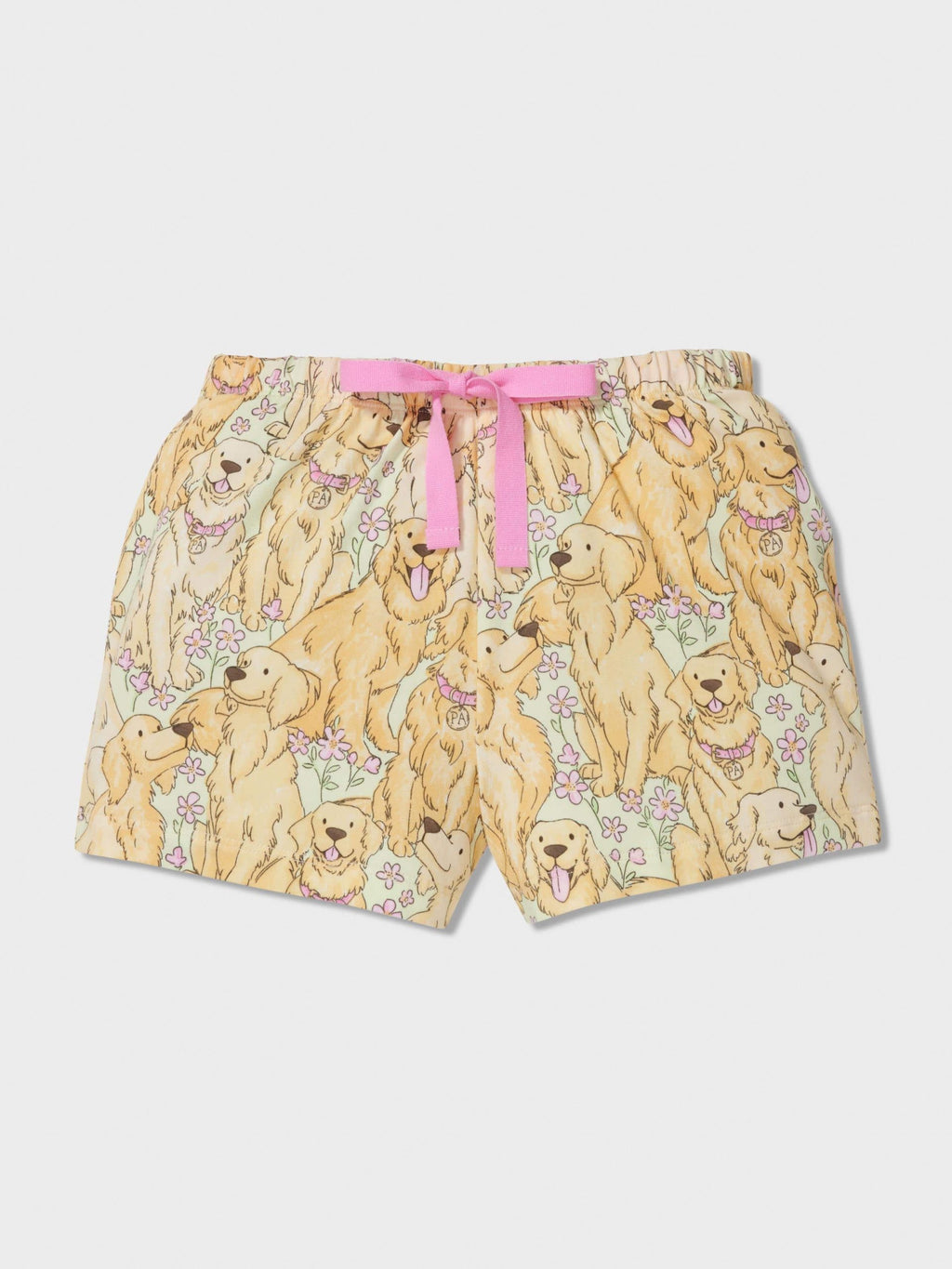 Jnr Girls Golden Retriever Classic Pj Set Multi image 3