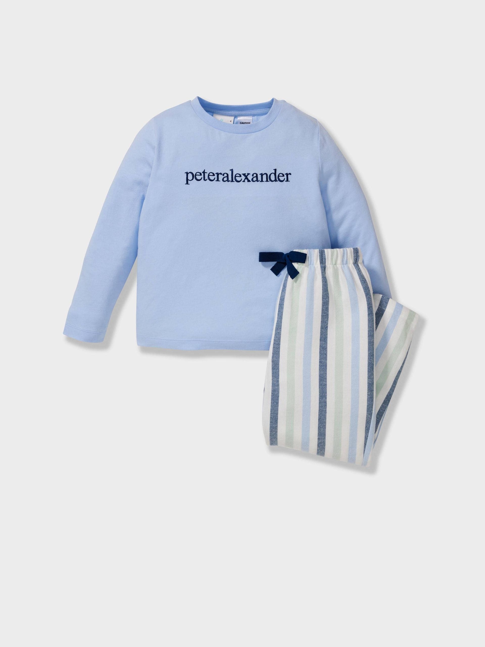 Jnr Boys Stripe Pj Set multi image 0