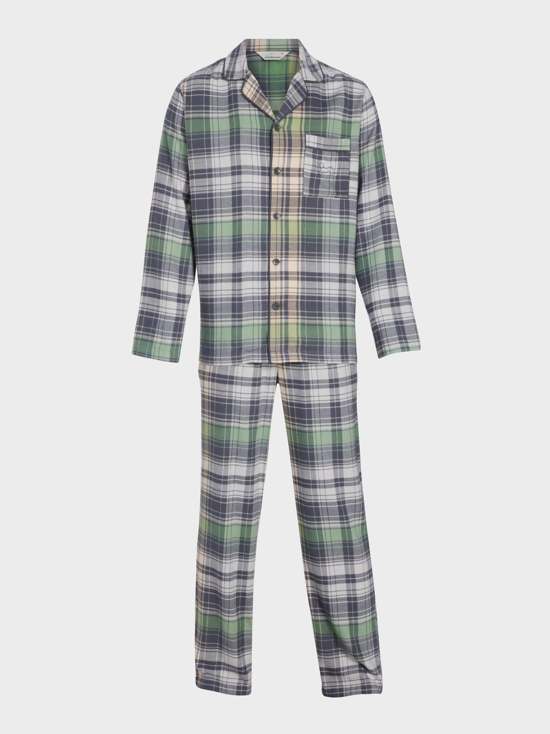 Cowboy Check Flannelette Long Sleeve Pj Set Multi image 4