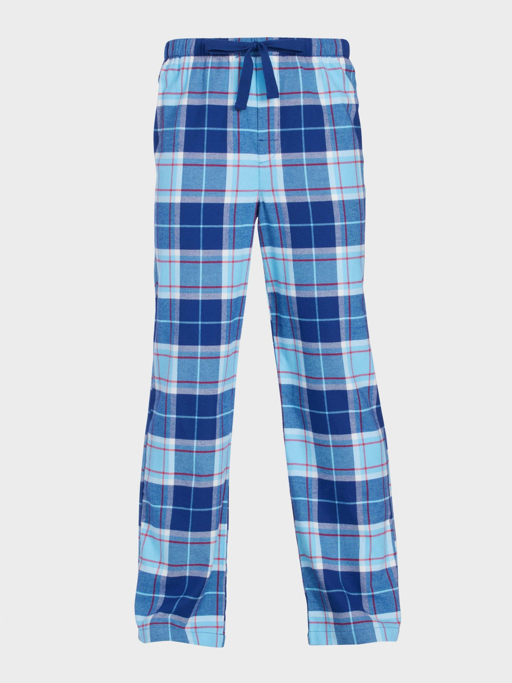 Blue Check Flannelette Pj Pant multi image 3
