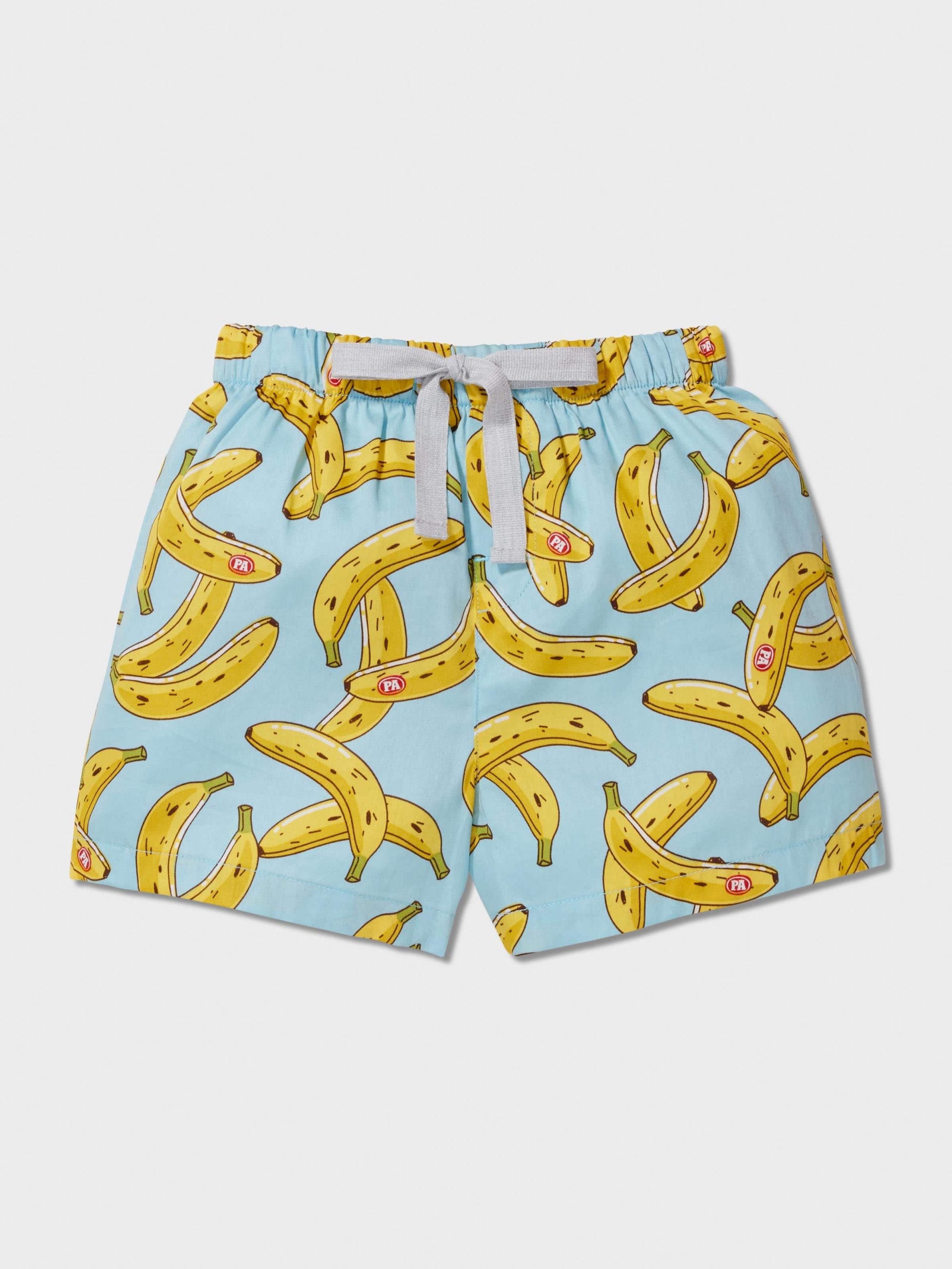 Jnr Boys Bananas Pj Set multi image 1