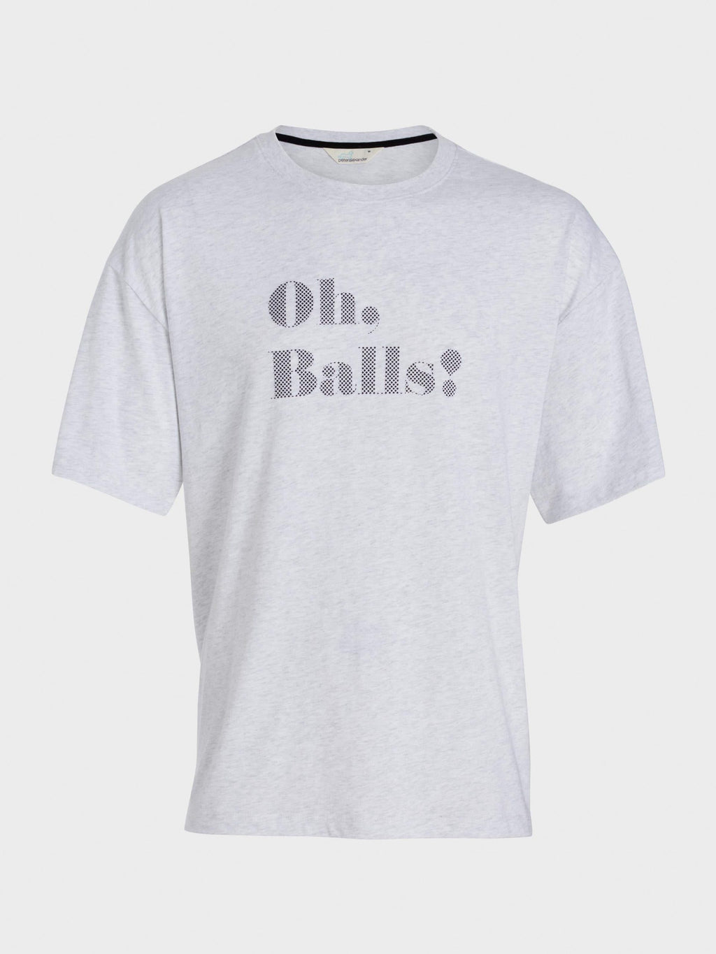 Oh Balls Tee greymarle image 3