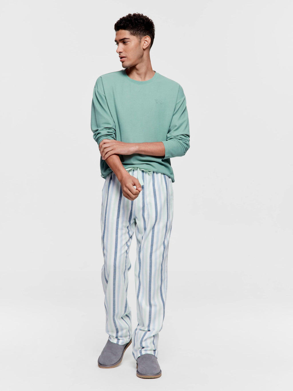 Multi Stripe Classic Pj Pant multi image 0