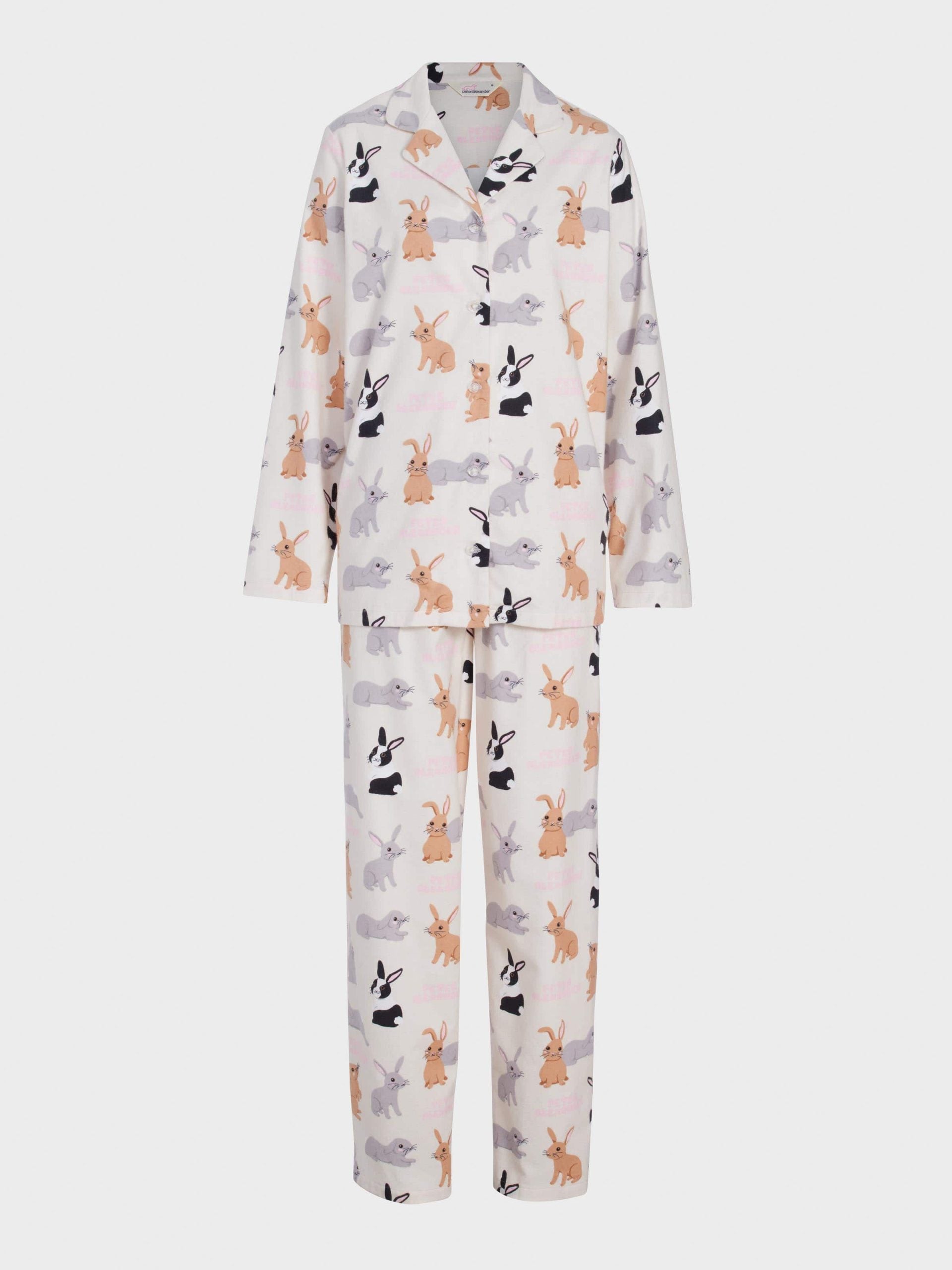 Bunnies Classic Flannelette Pj Set multi image 4