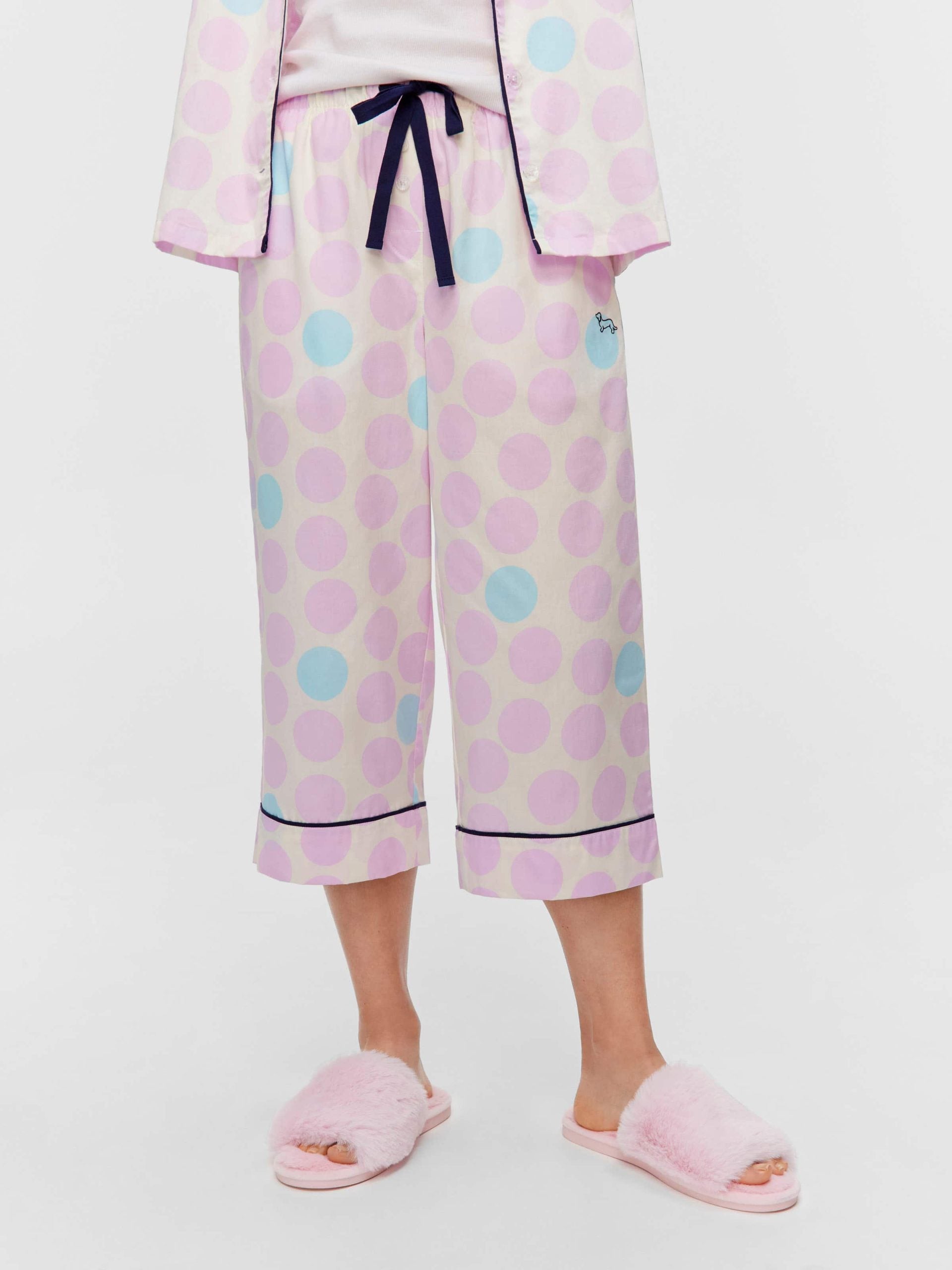 Lilac Multi Spot 3/4 Pj Pant multi image 2