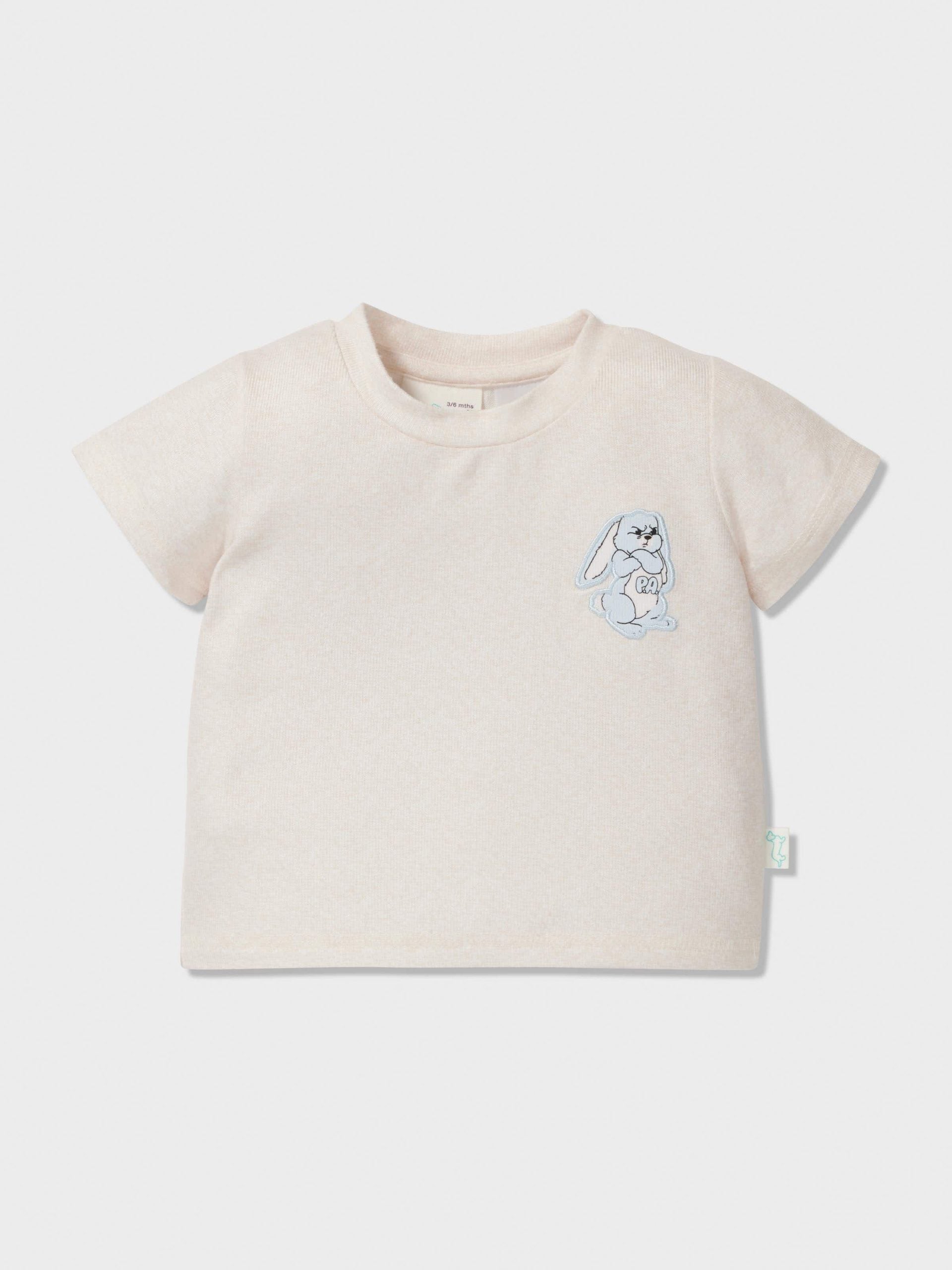 Baby Grumpy Bunny Shortie Pj Set multi image 2