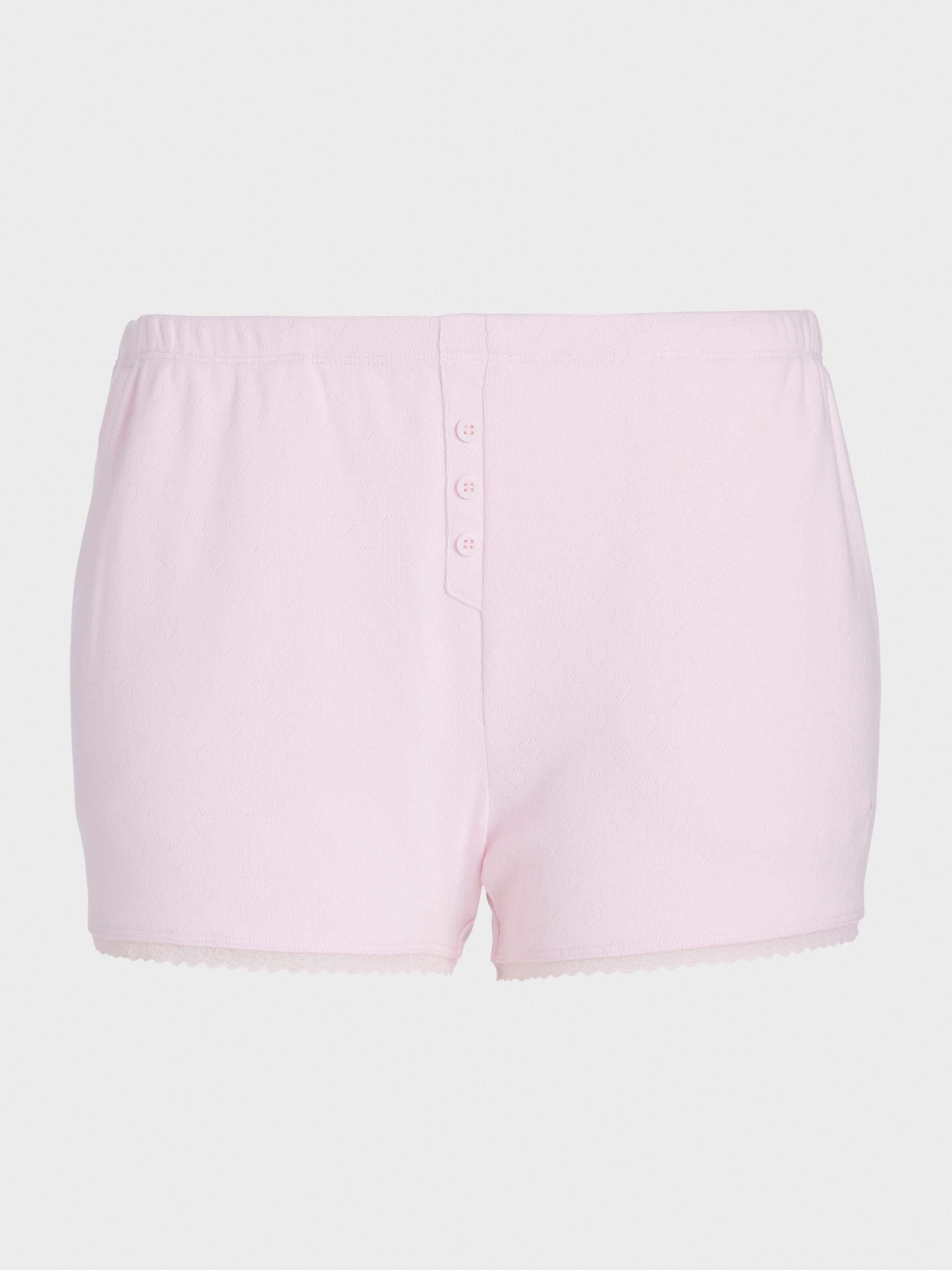 Heart Pointelle Mini Short pink image 3
