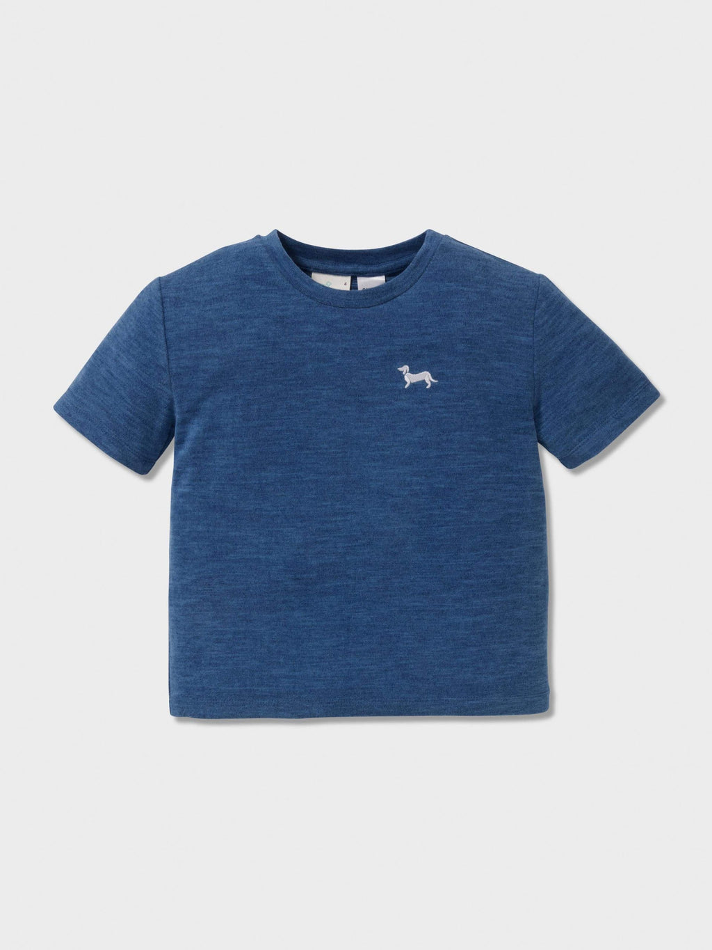Jnr Boys Fuzzy Blue Short Pj Set blue image 2