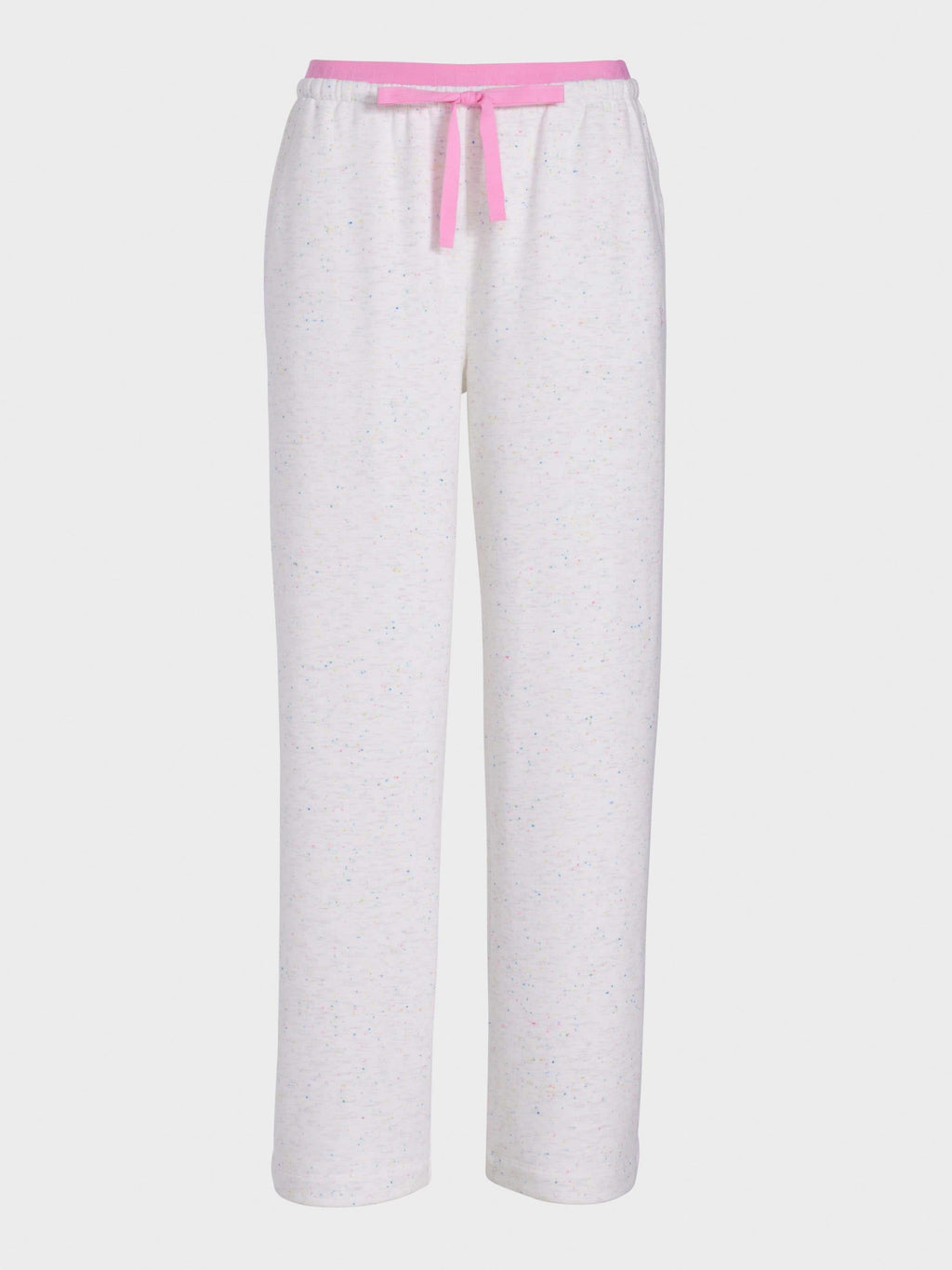 Speckle Fleece Wide Leg Pj Pant multi image 3