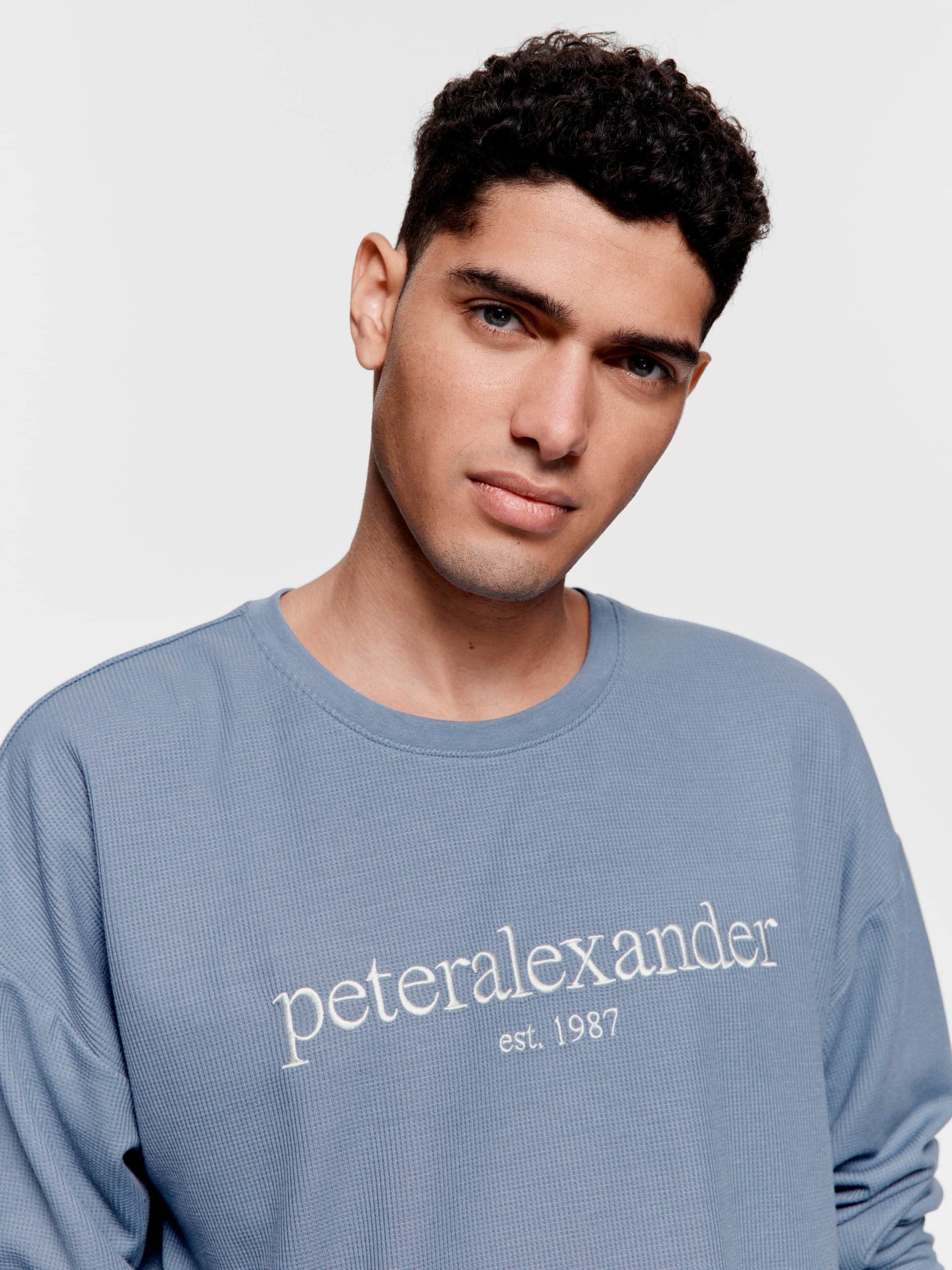 P.A Track Sweater blue image 1