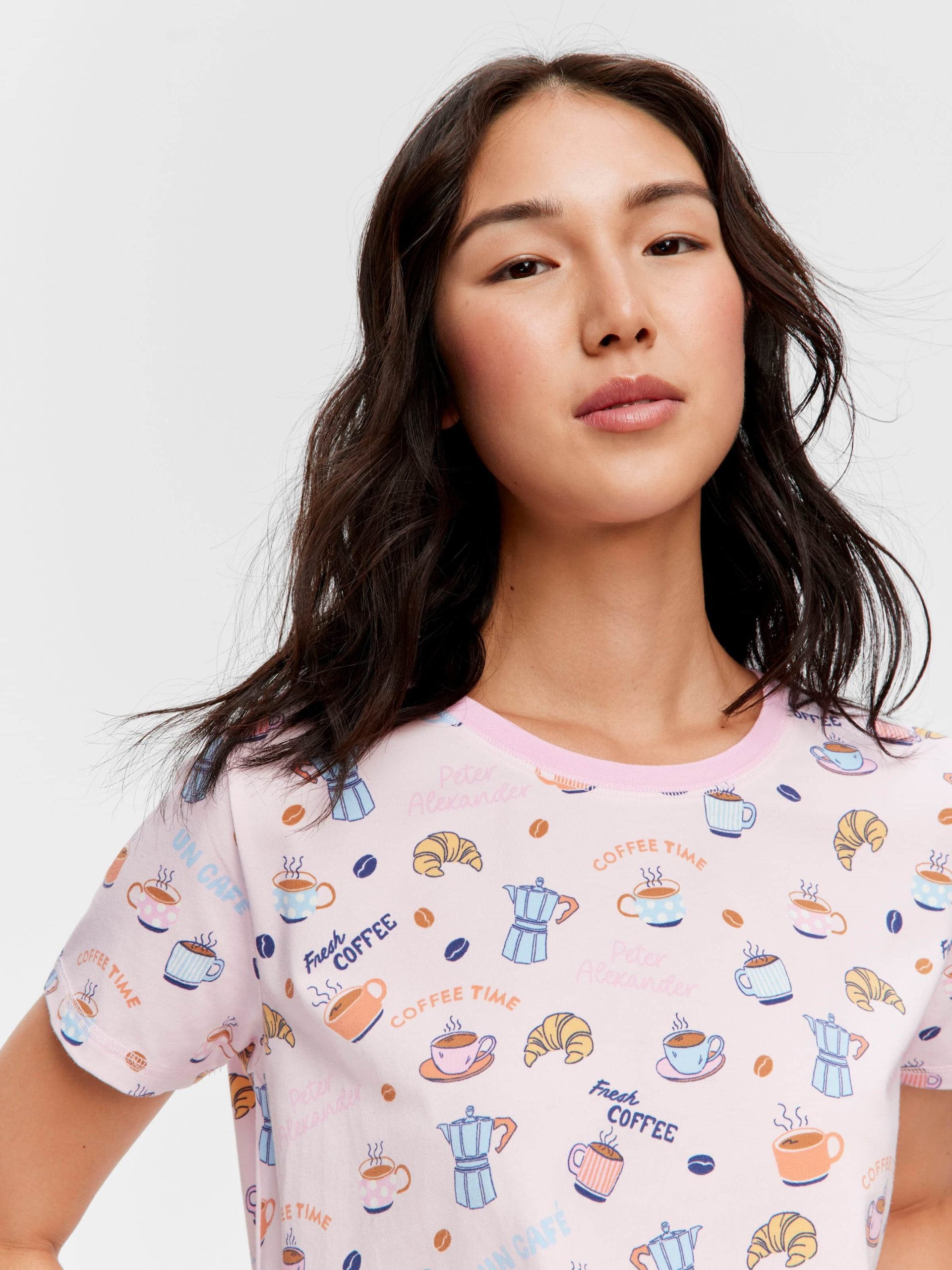 Breakfast Shortie Pj Set multi image 1