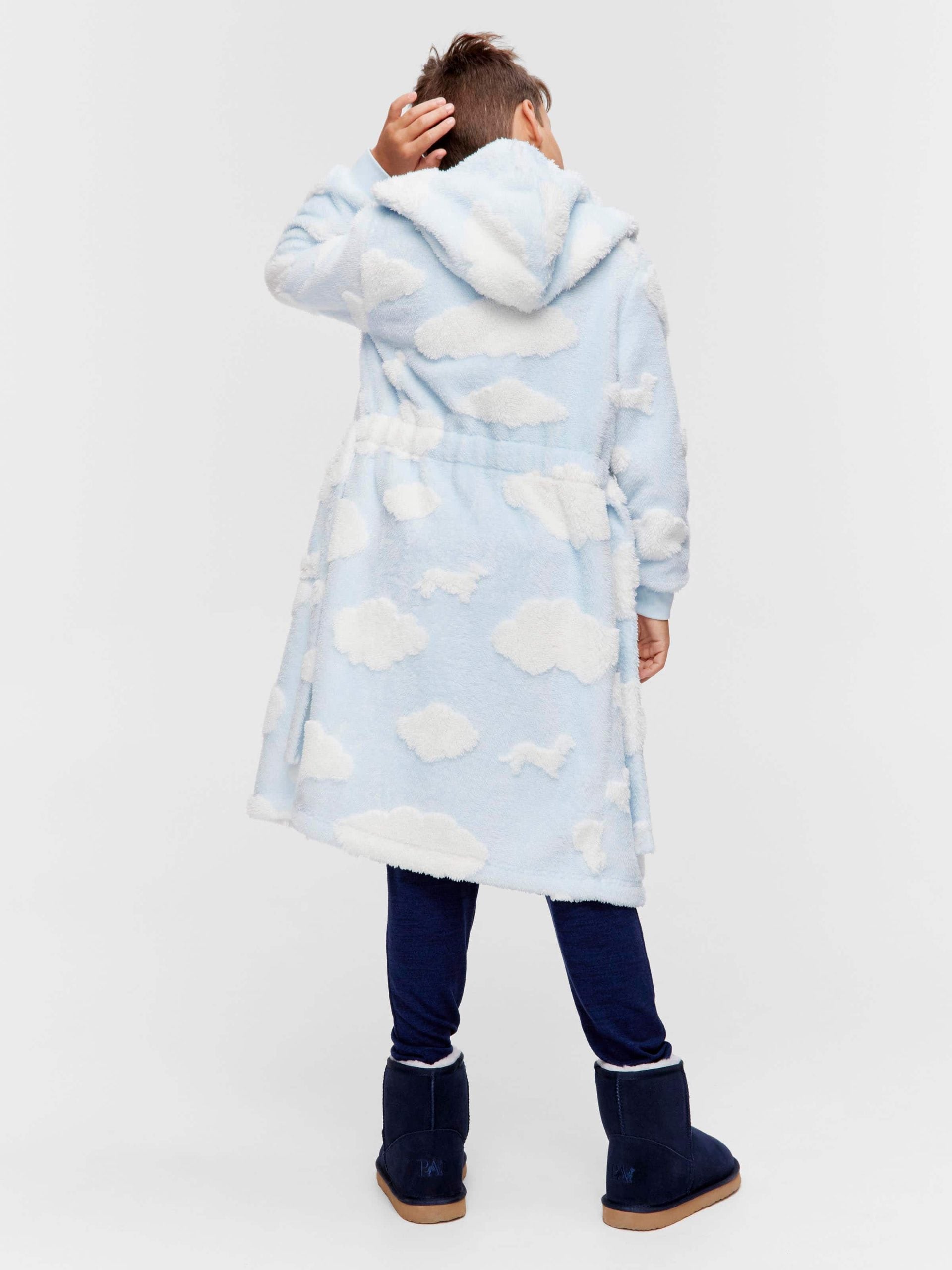 Kids Fluffy Cloud Gown multi image 2
