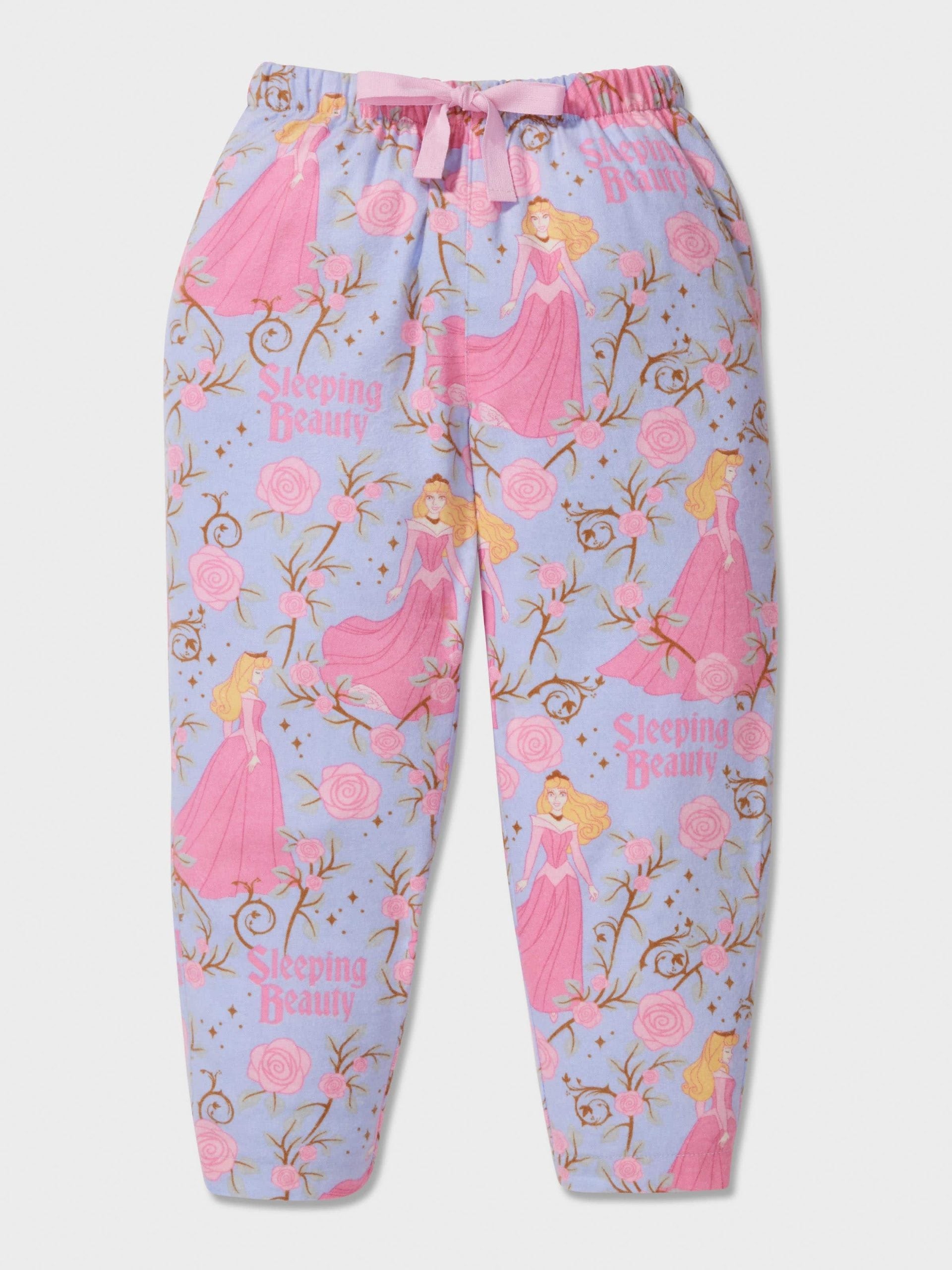 Jnr Girls Sleeping Beauty Long Classic Pj Set Multi image 1