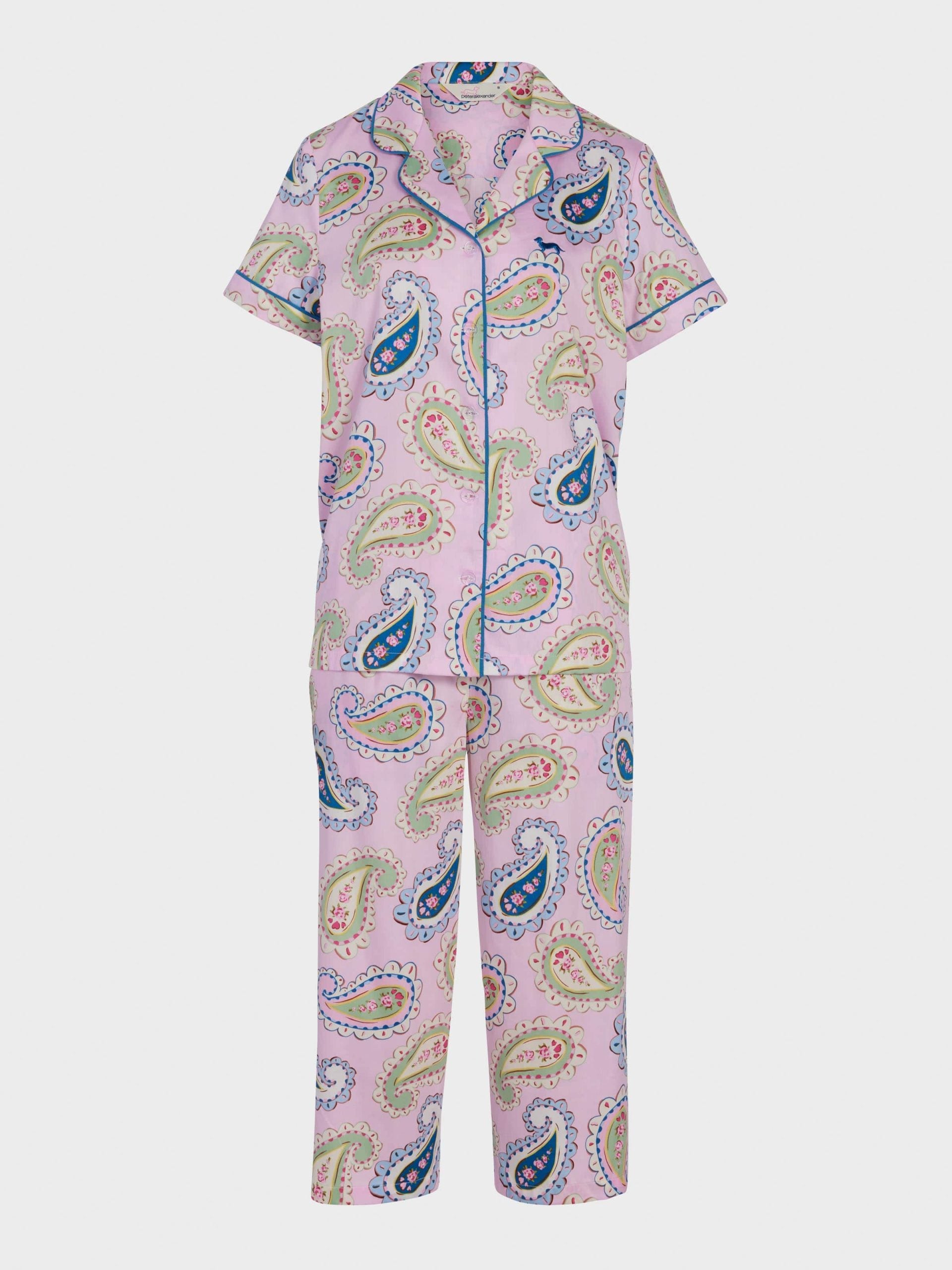 Cowgirl Paisley 100% Cotton 3/4 Pj Set Multi image 4