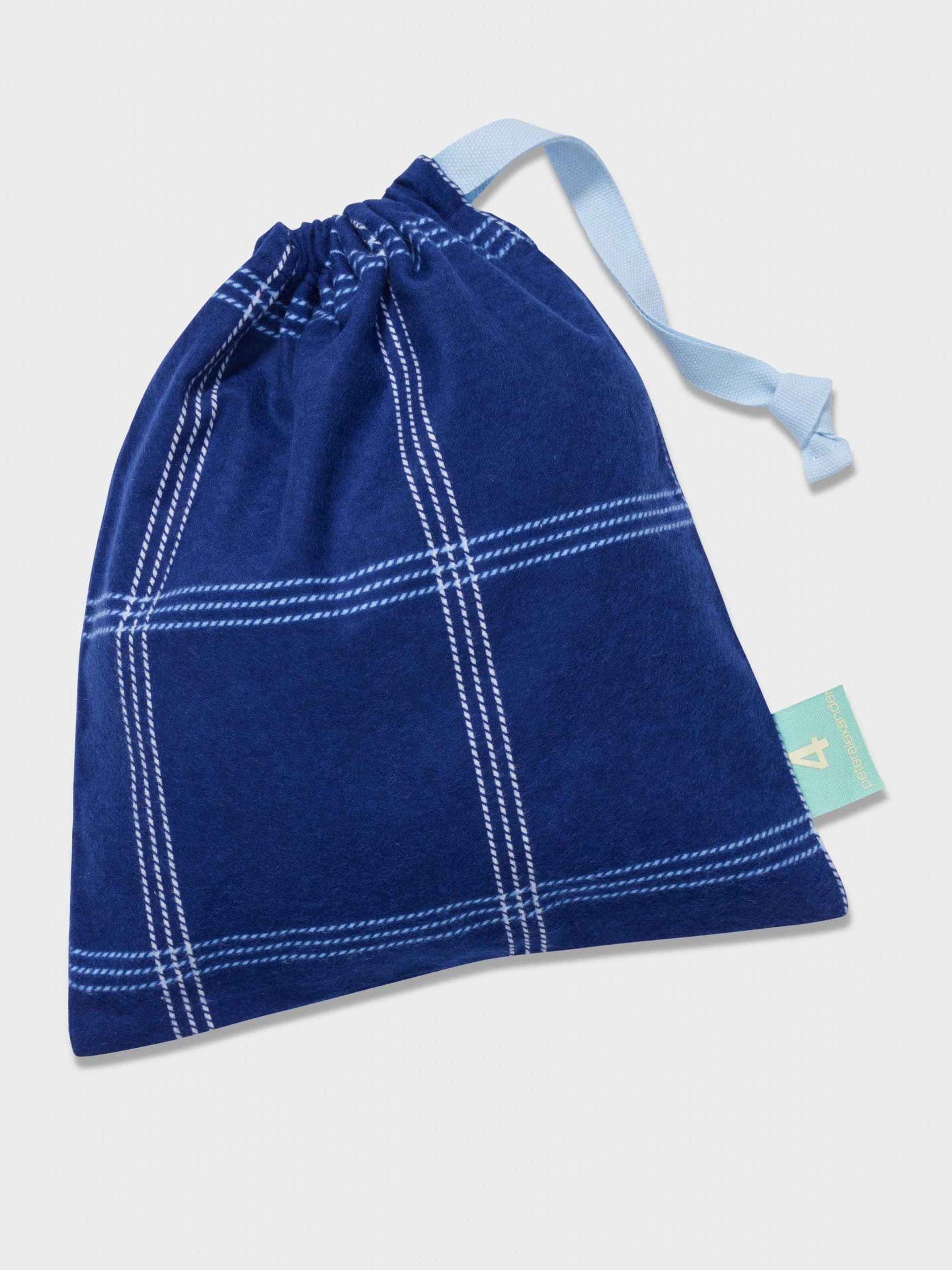 Jnr Boys Windowpane Check Long Pj Set multi image 3