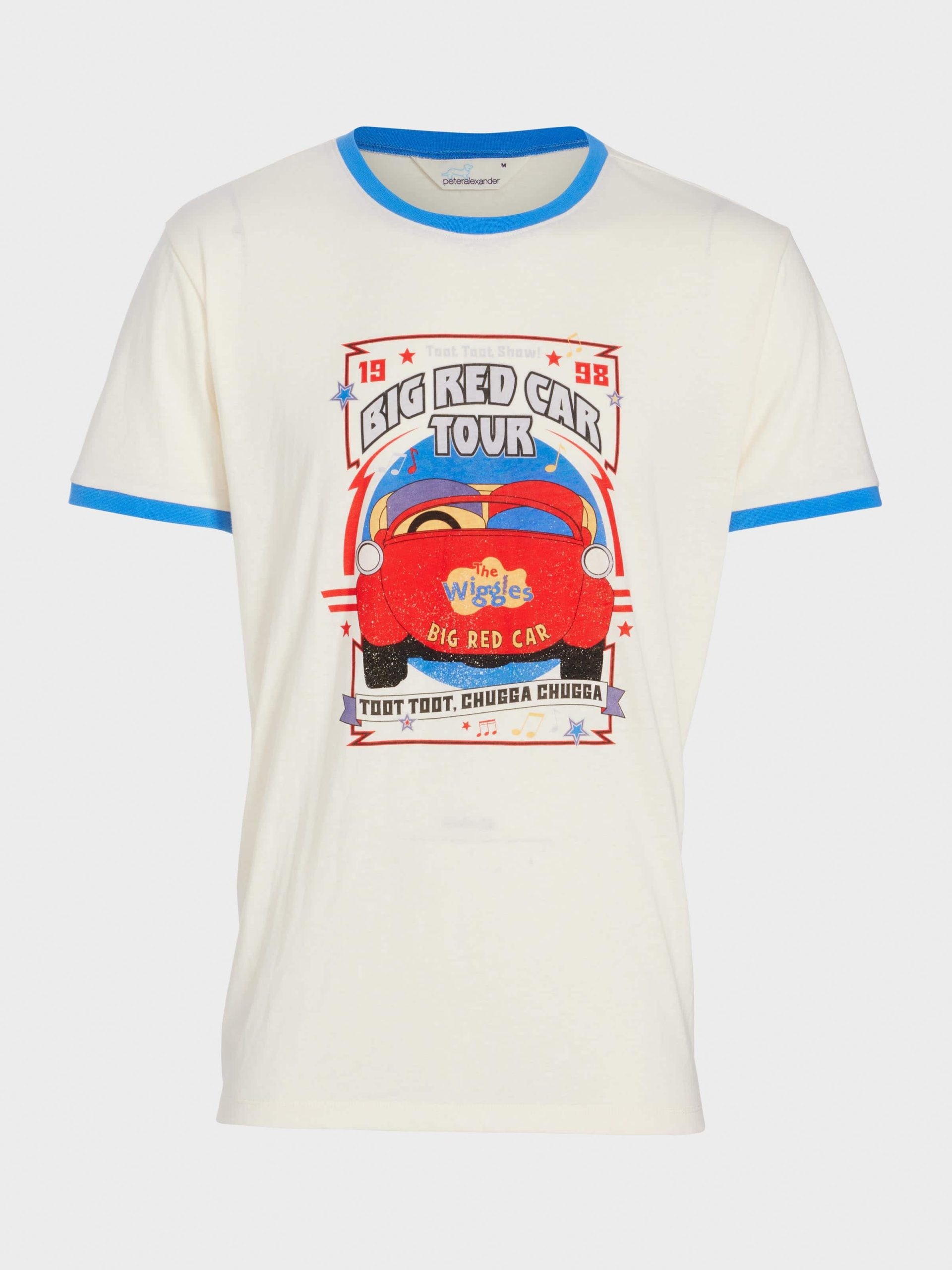 The Wiggles Big Red Car Tee Oatmeal image 3