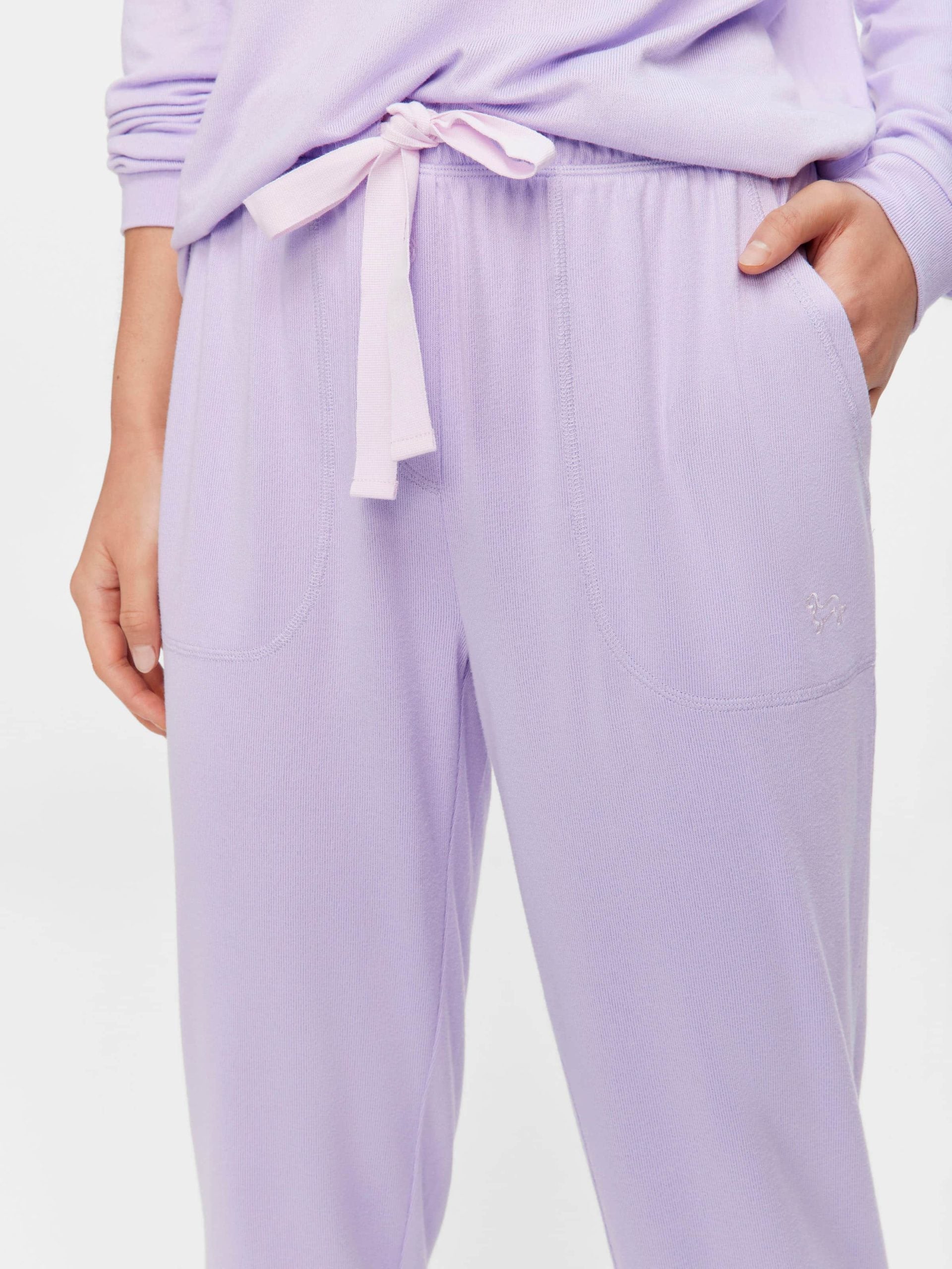 Lilac Plush Easy Pj Pant lilac image 3