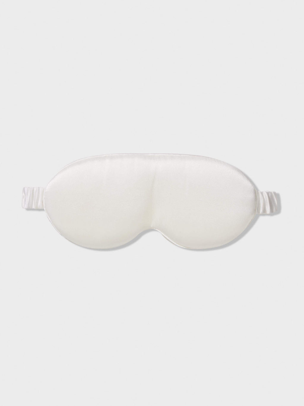 White Mulberry Silk Contour Eye Mask white image 3