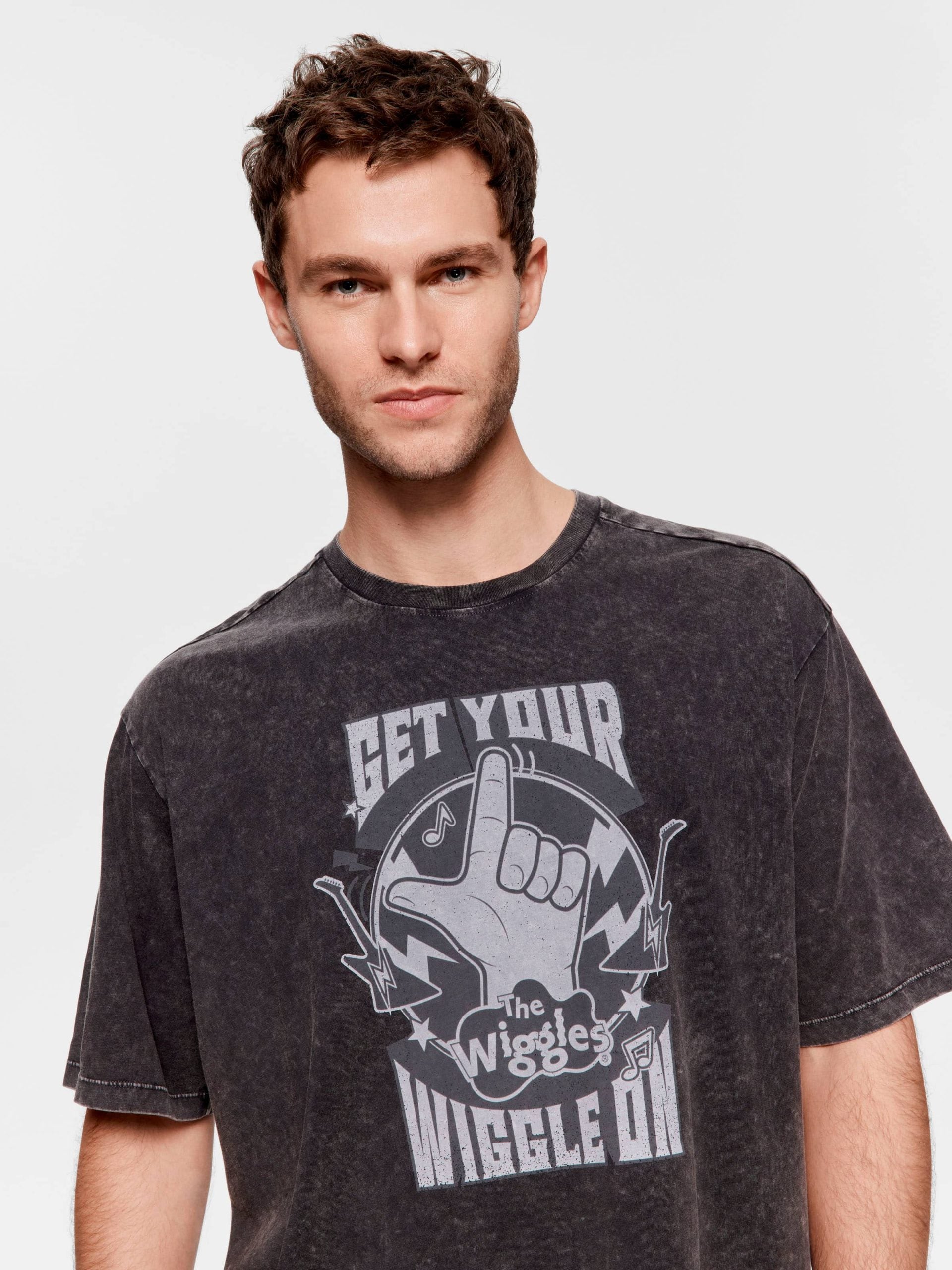 Get Your Wiggle On Tee Charcoal image 1