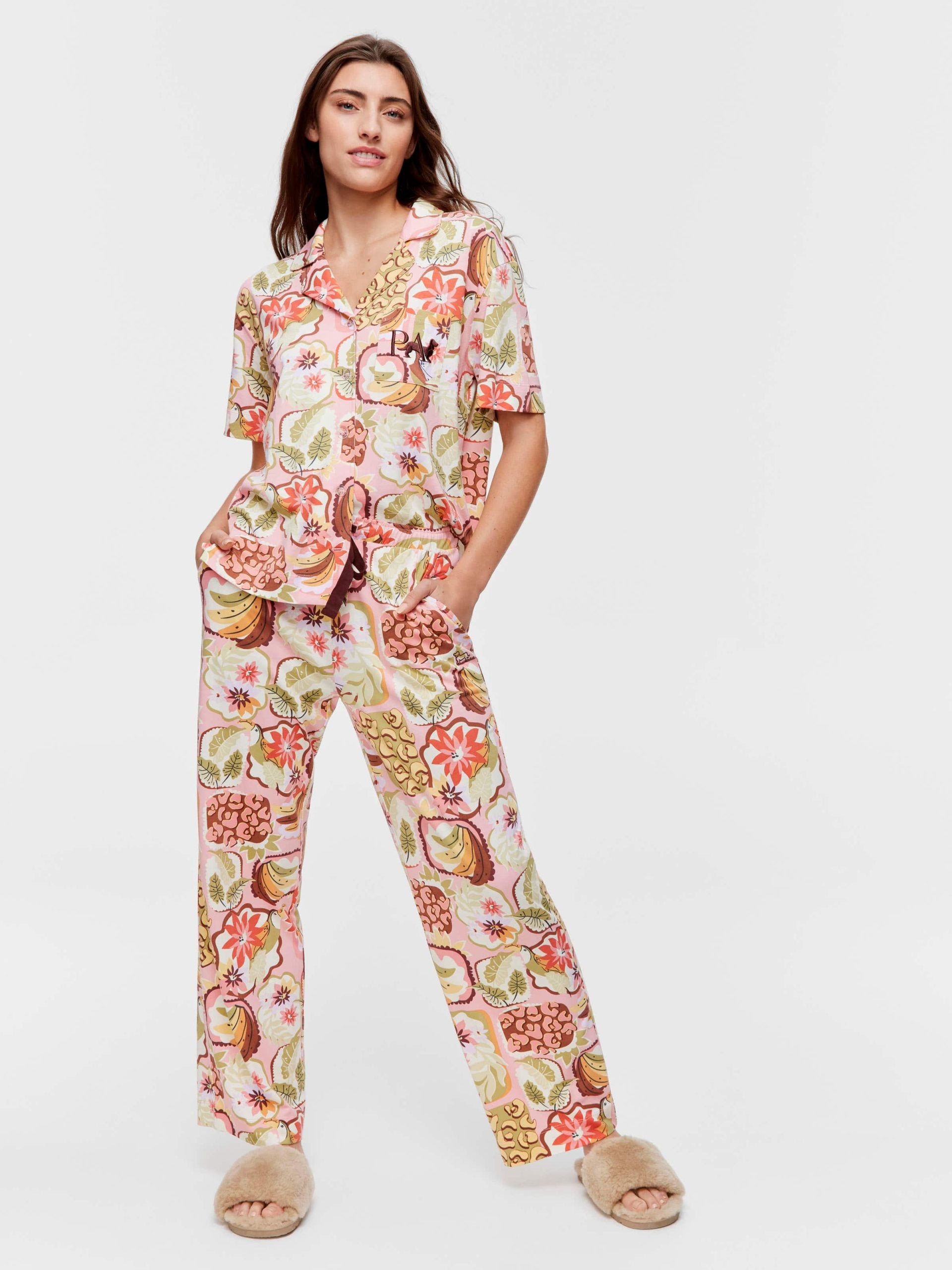 Banana Wide Leg Pj Pant multi image 1