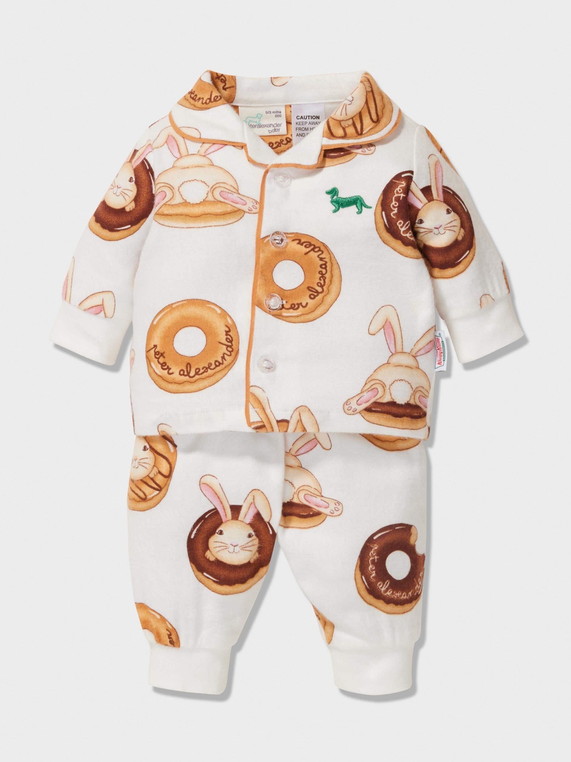 Baby Krispy Kreme Bunny Classic Pj Set multi image 2