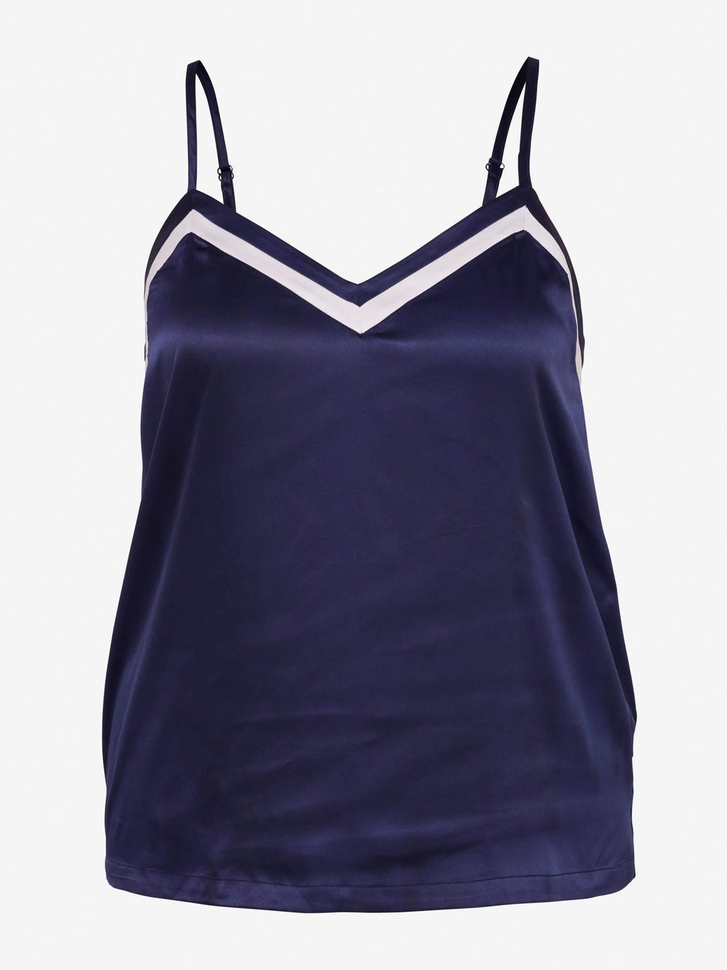 P.A. Plus Navy Tux Luxe Satin Cami Multi image 4