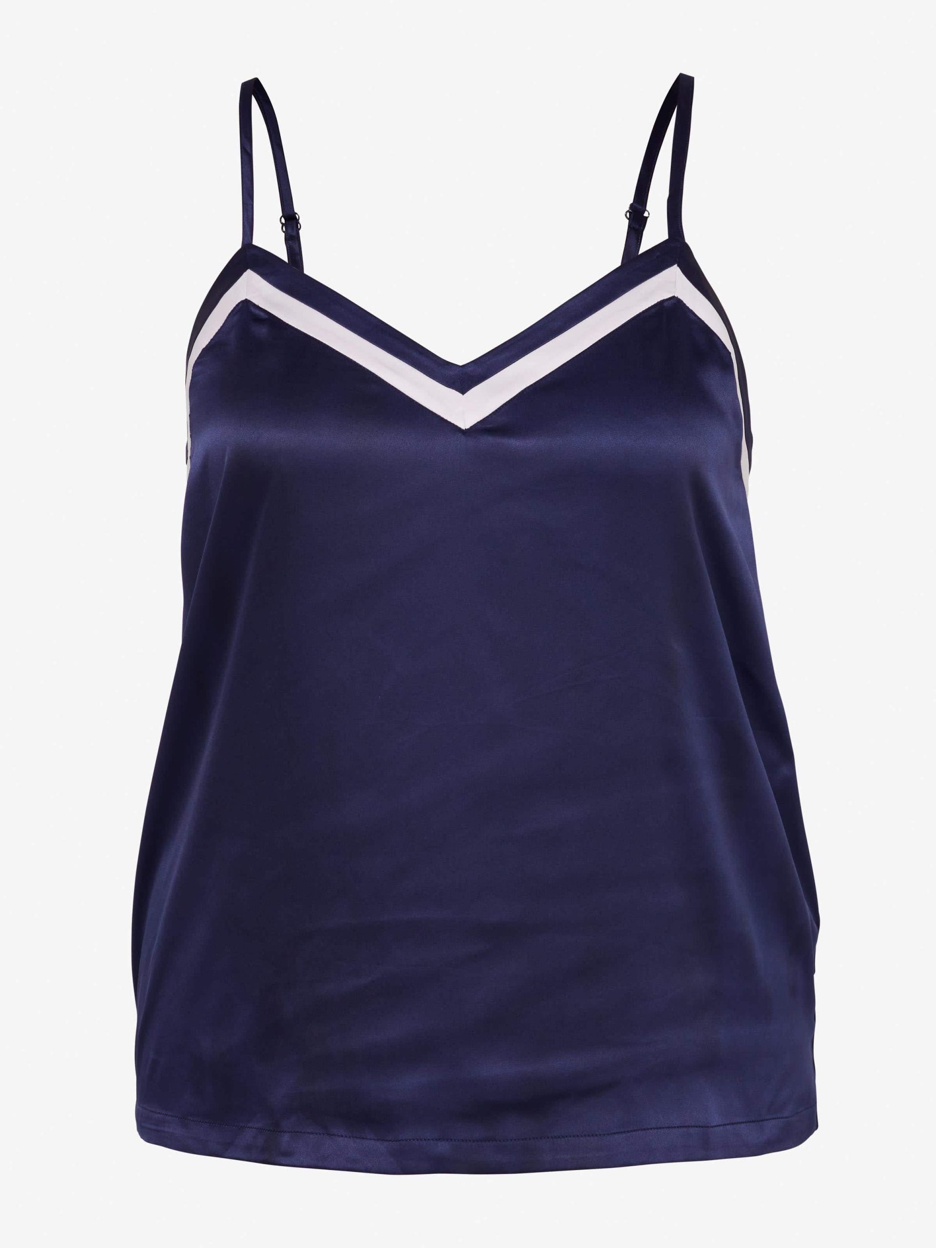 P.A. Plus Navy Tux Luxe Satin Cami Multi image 4
