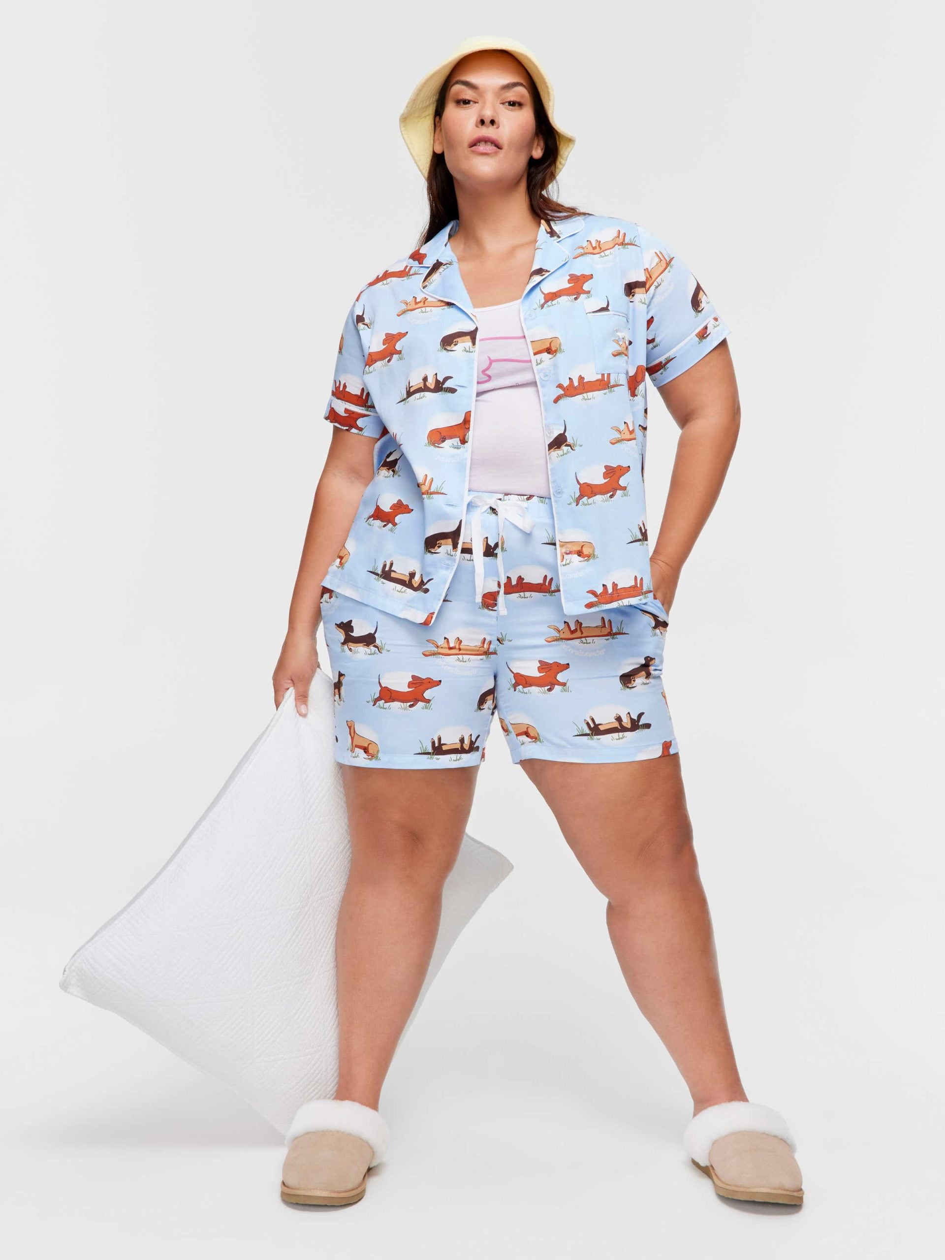 P.A. Plus Penny Spot Shortie Pj Set Multi image 0