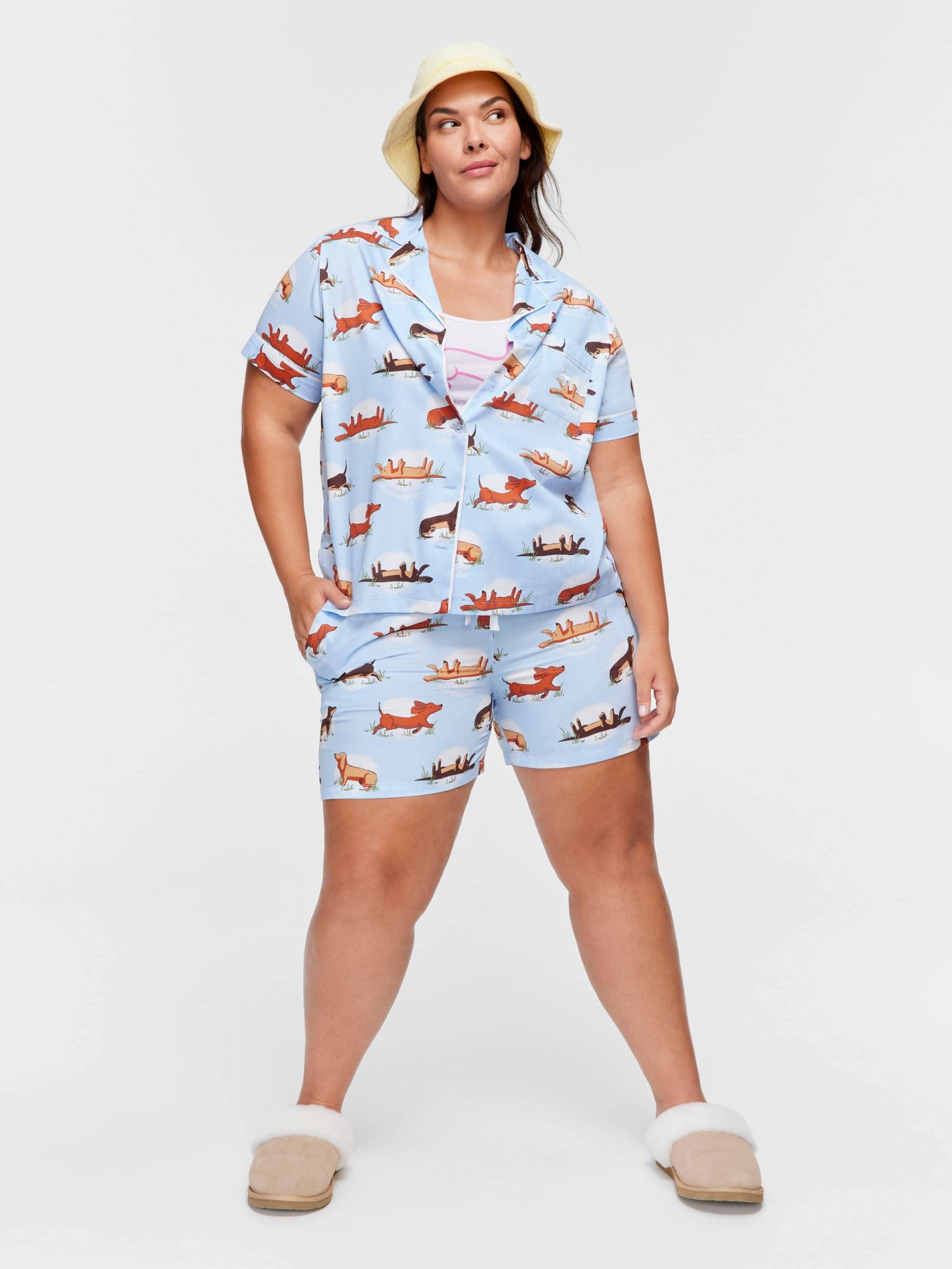 P.A. Plus Penny Spot Shortie Pj Set Multi image 3