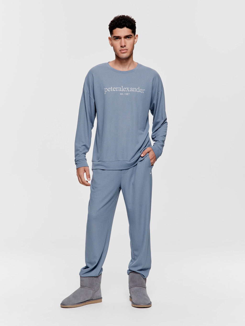 P.A Track Sweater blue image 2