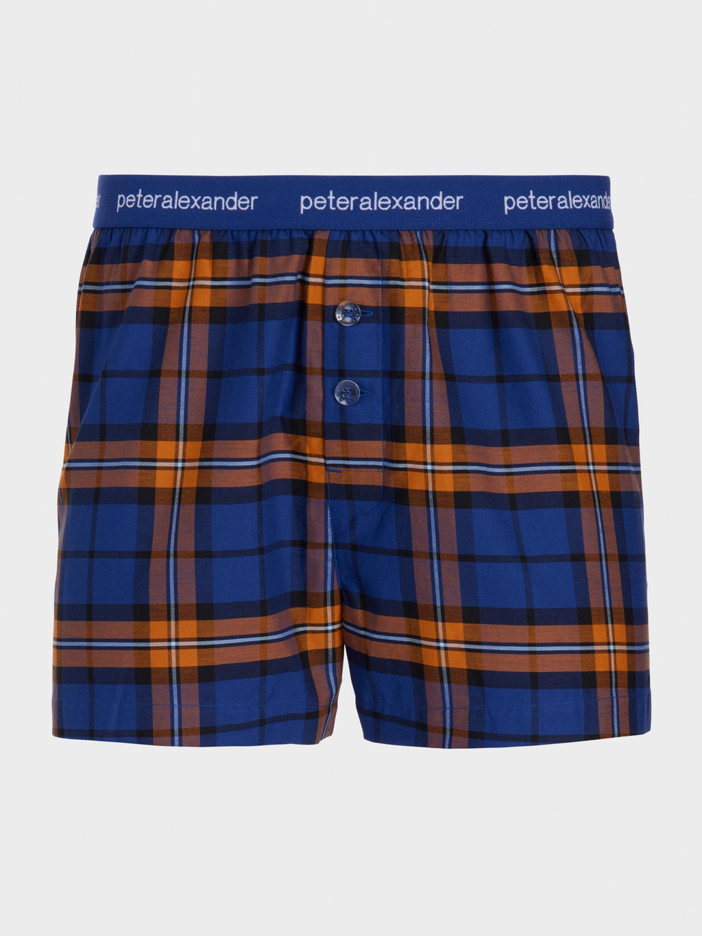 Navy Check Boxer Short navy image 3