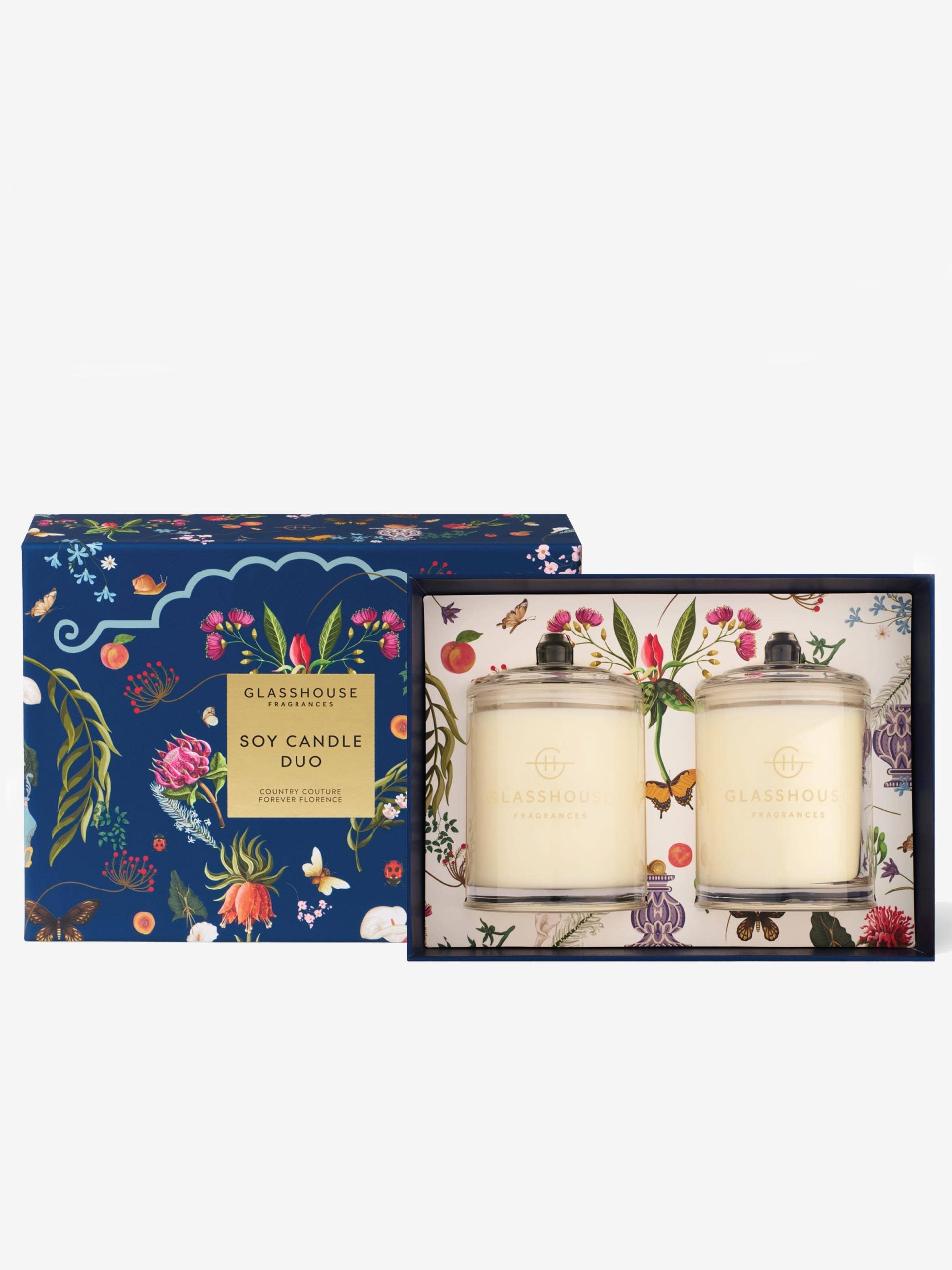 Glasshouse Fragrances Limited Edition Candle Duo Set multi image 0