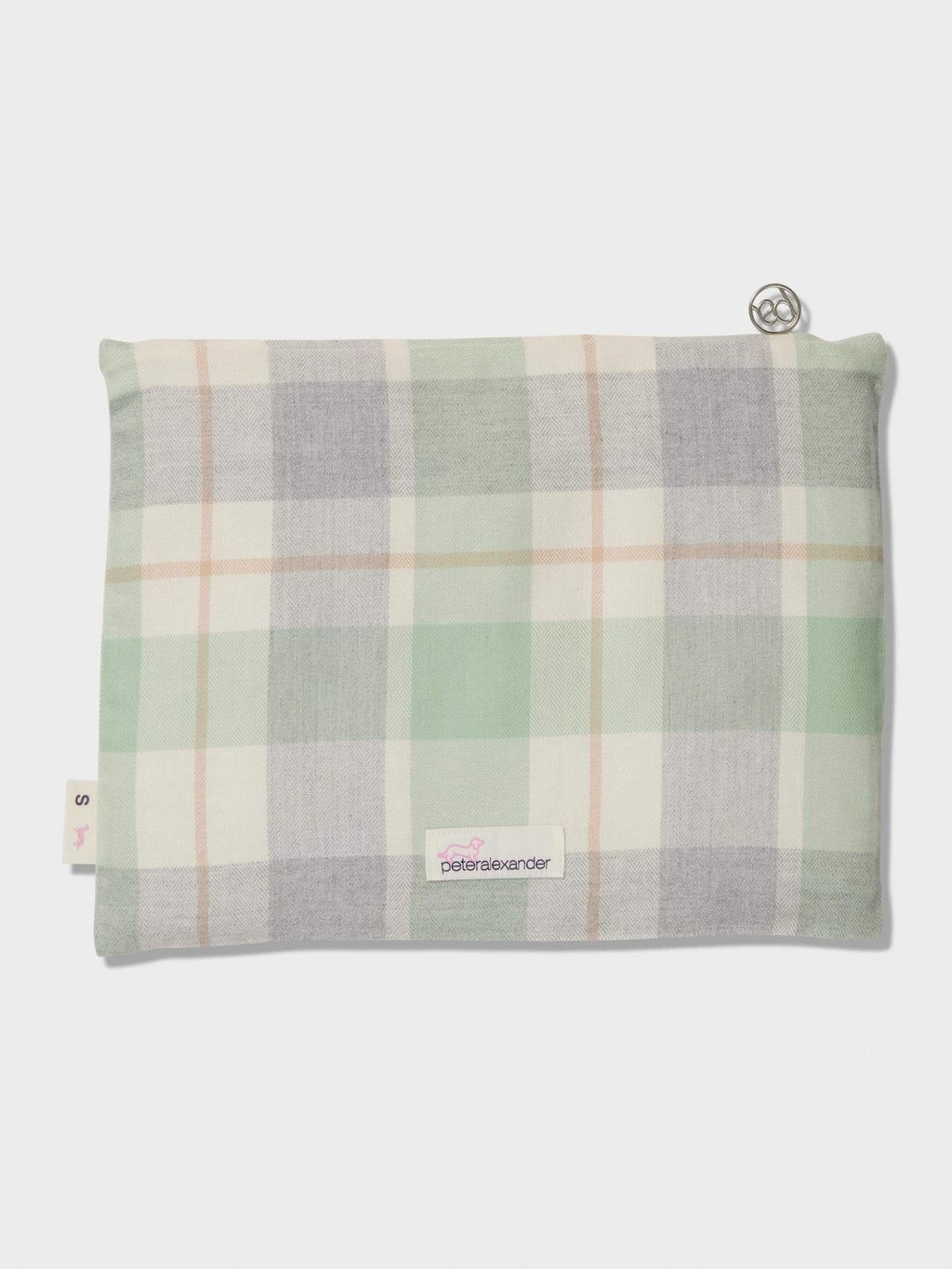 Mint Check Bamboo Flannelette Classic Pj Set multi image 5