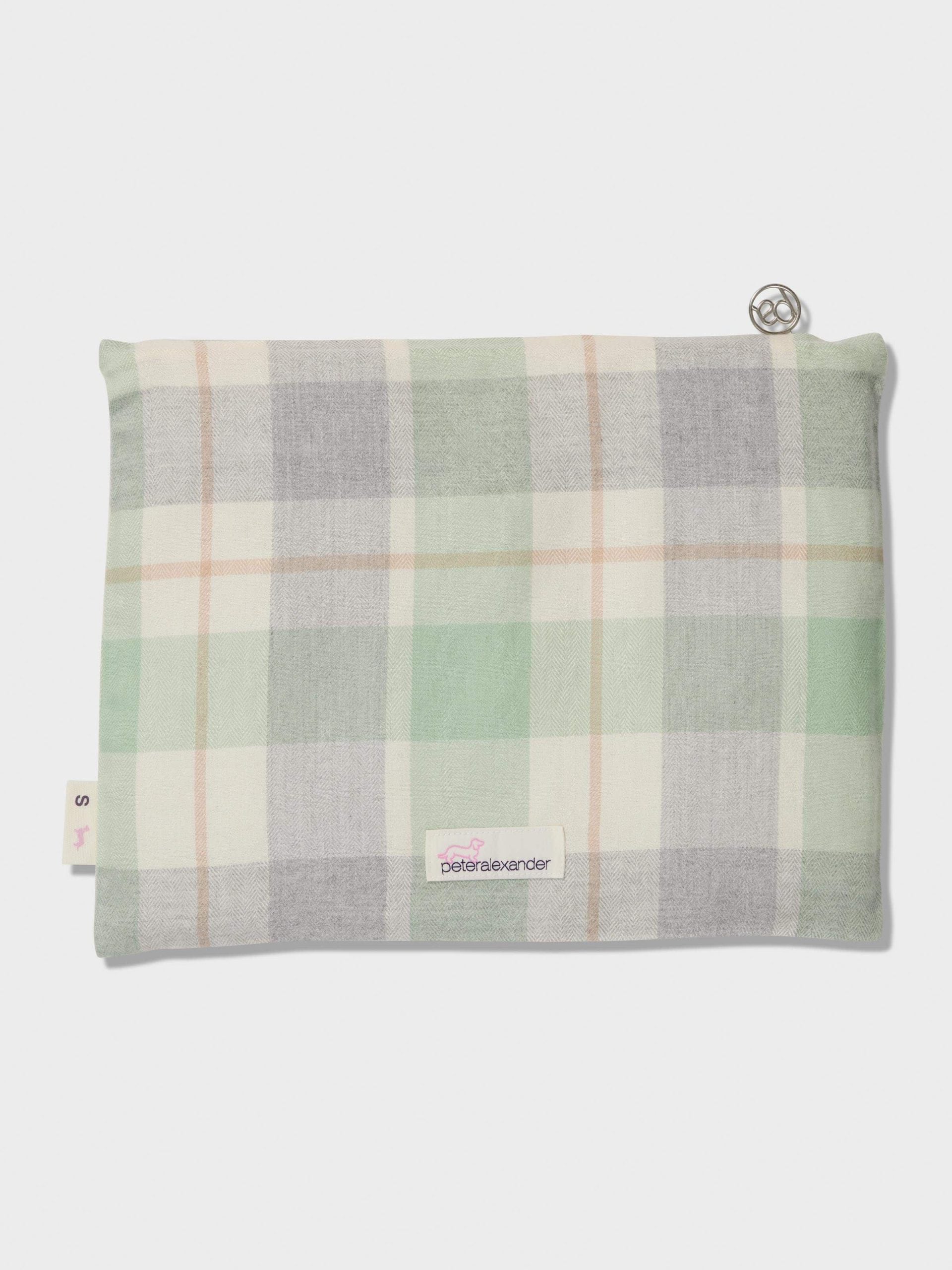 Mint Check Bamboo Flannelette Classic Pj Set multi image 5