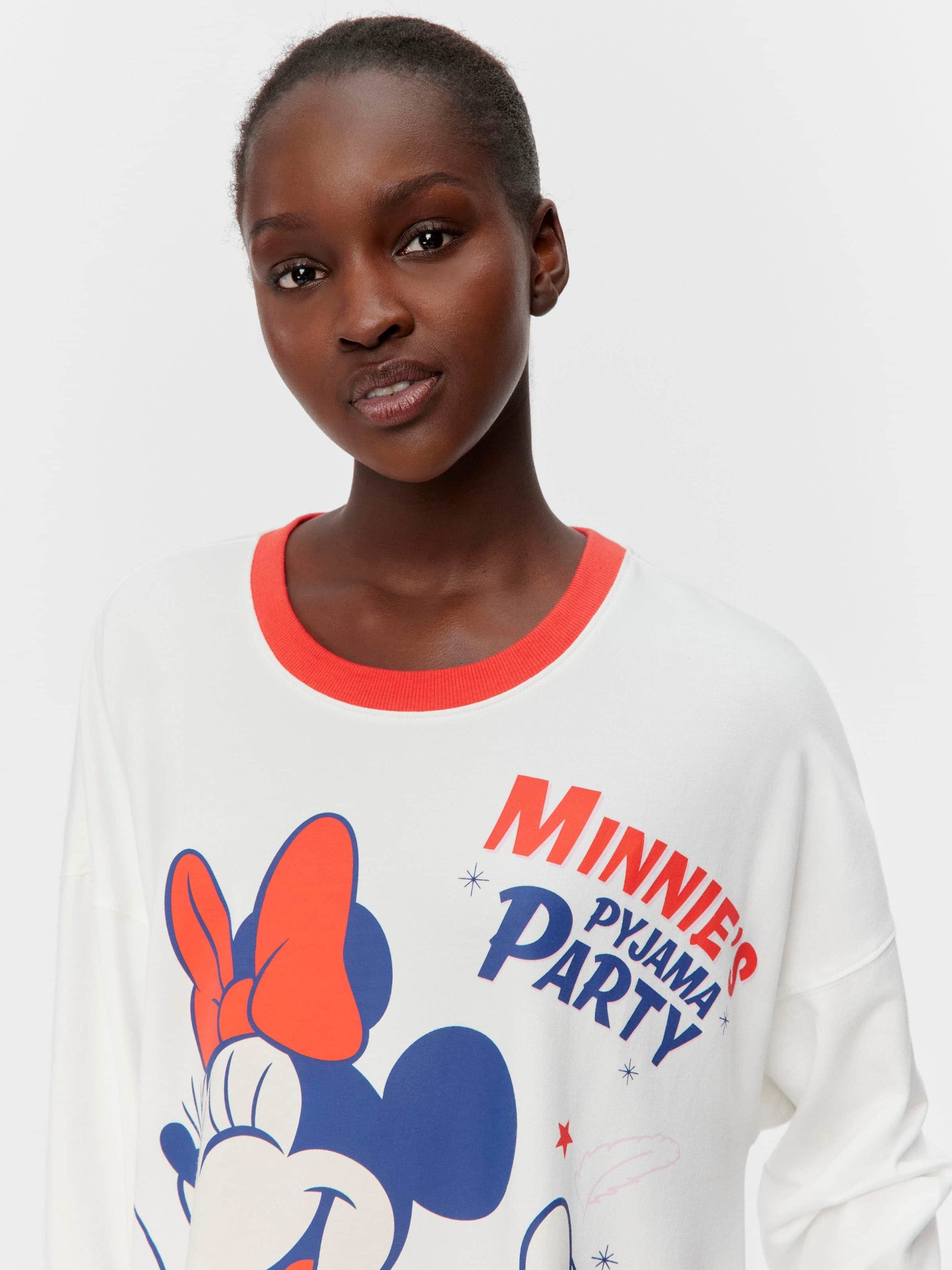 Minnie Mouse Long Sleeve Sweater Nightie Multi image 2