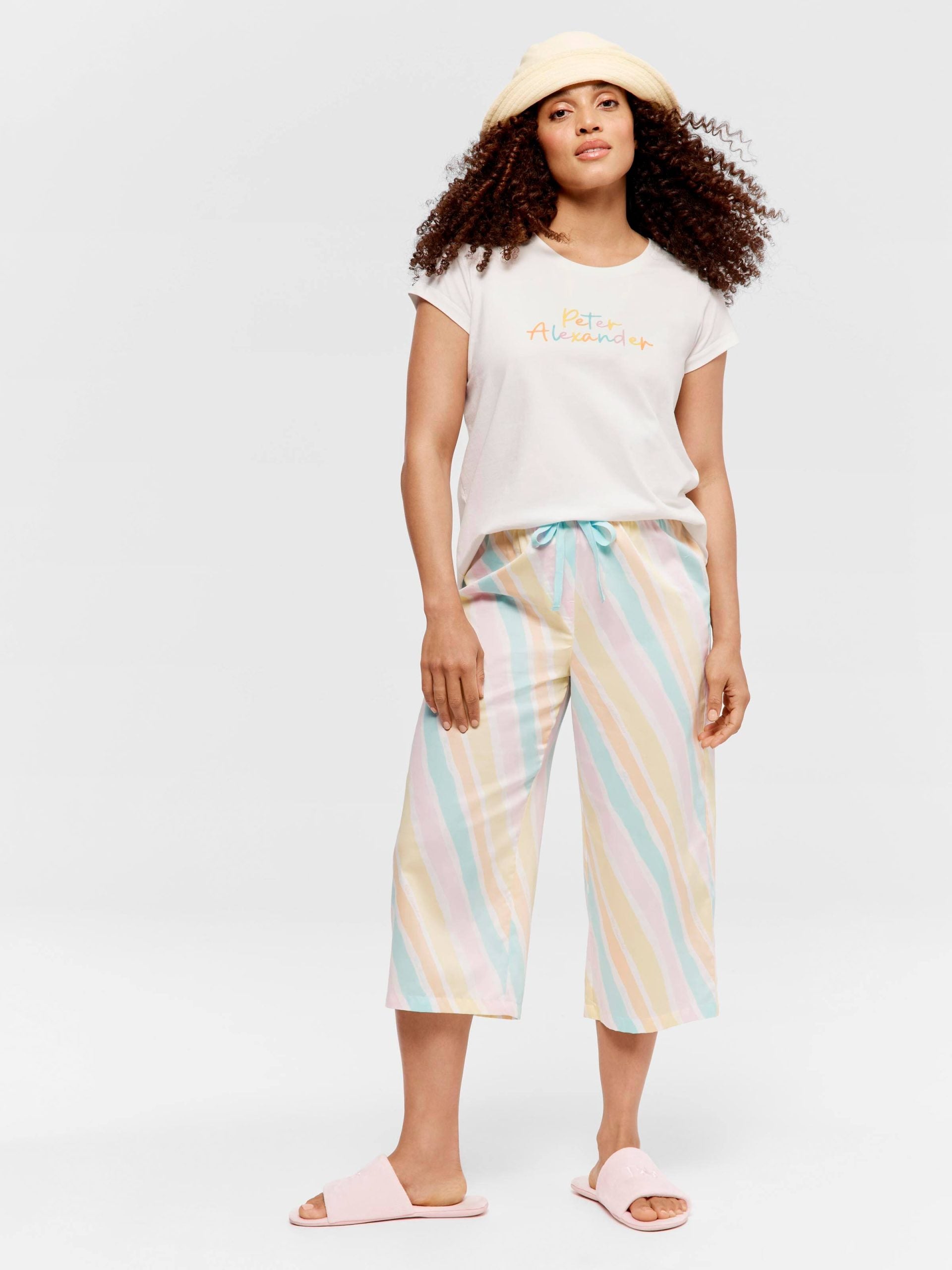 Paint Stripe 3/4 Pj Pant multi image 0