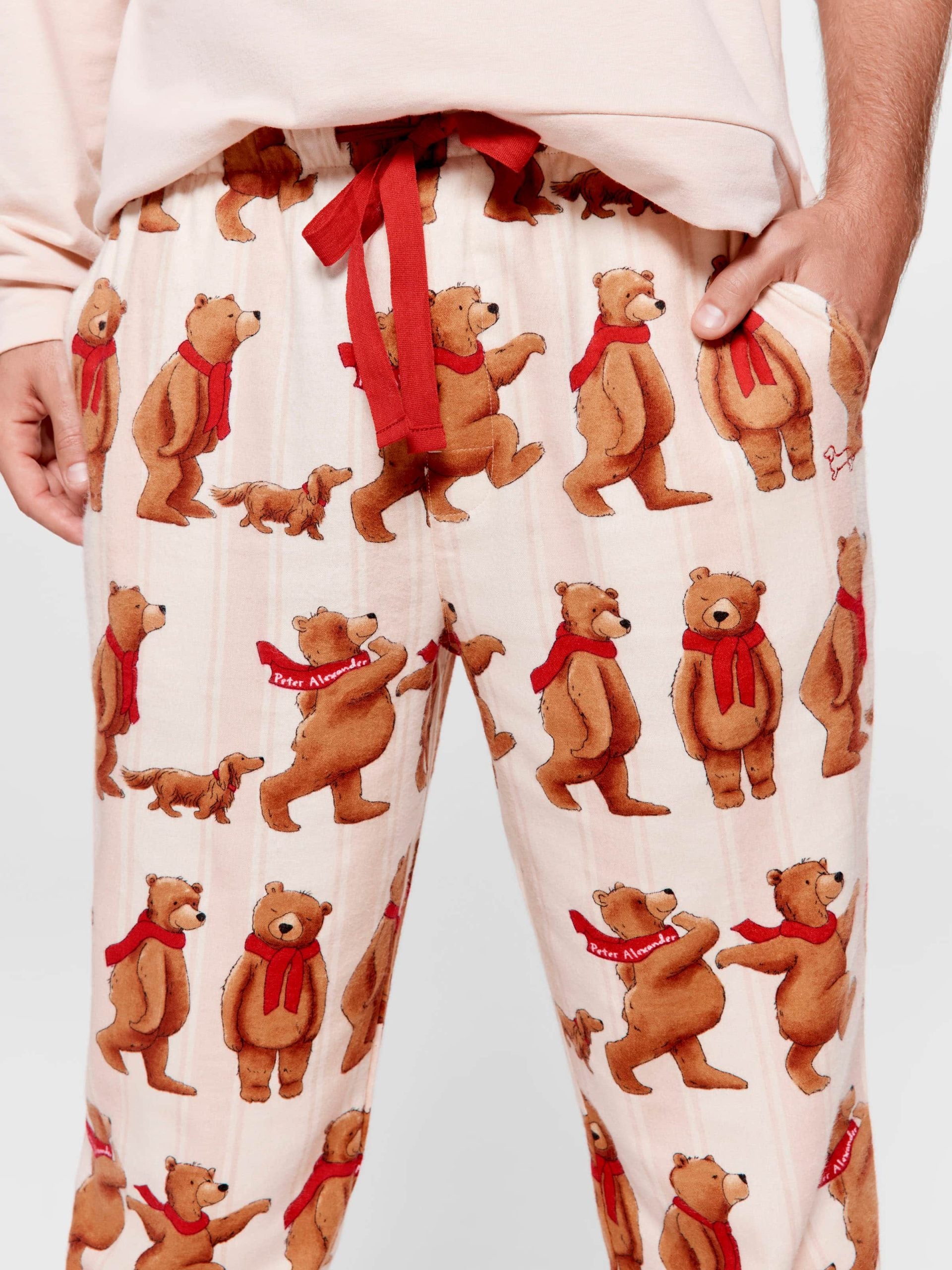 Bear Family Flannelette Pj Pant multi image 2