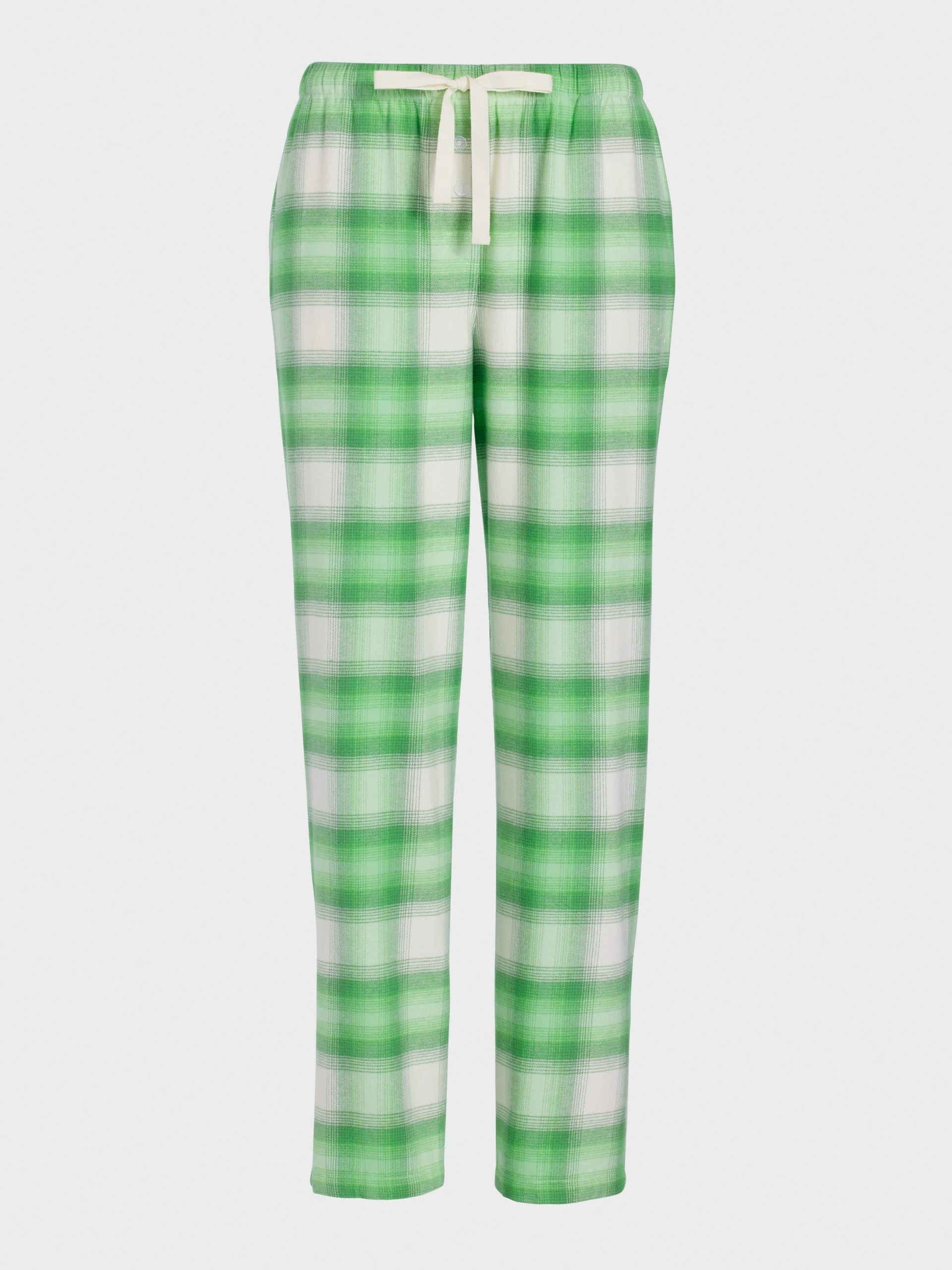 Green Check Flannelette Classic Pj Pant multi image 3