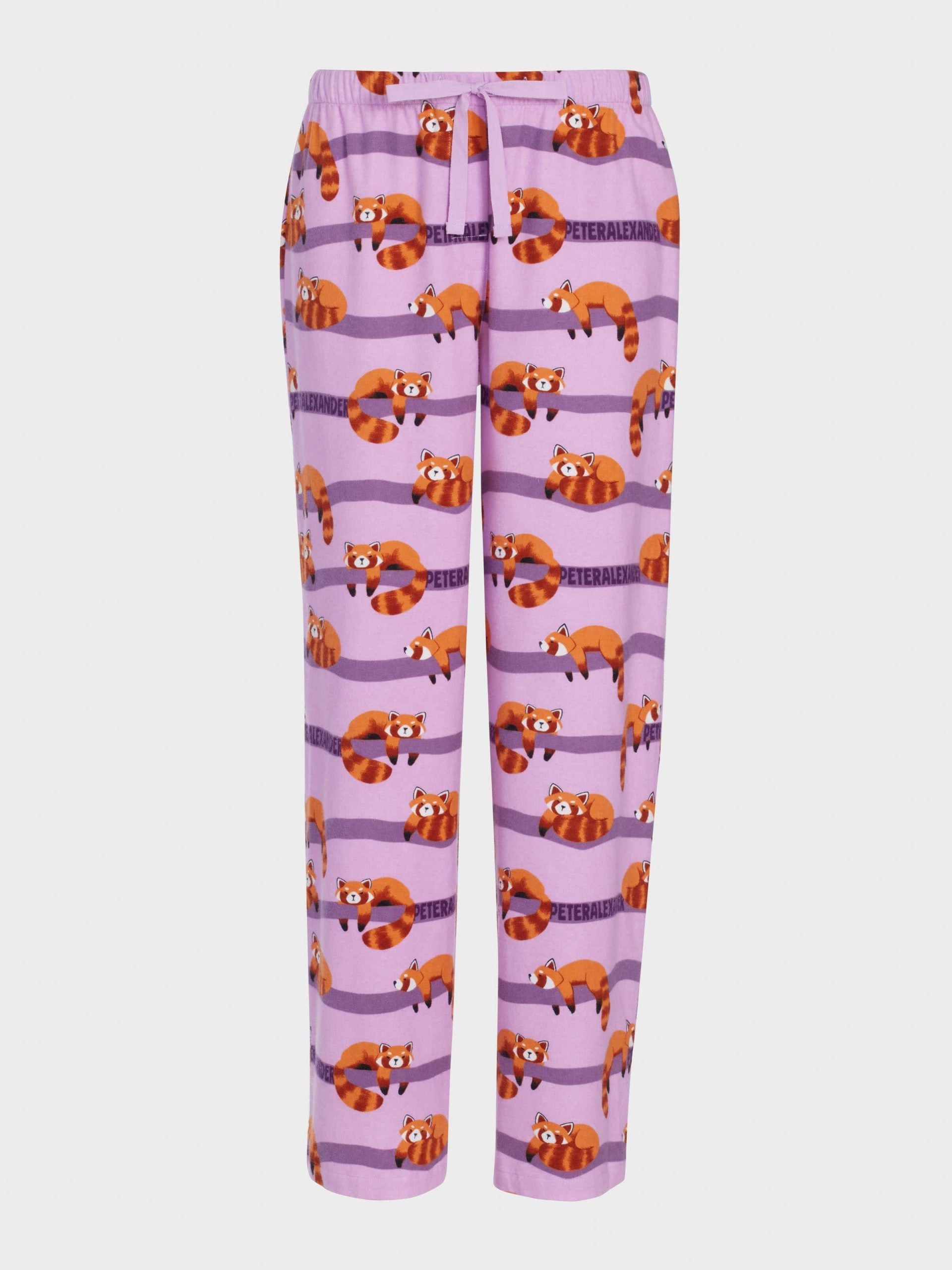 Red Panda Classic Flannelette Pj Pant multi image 3