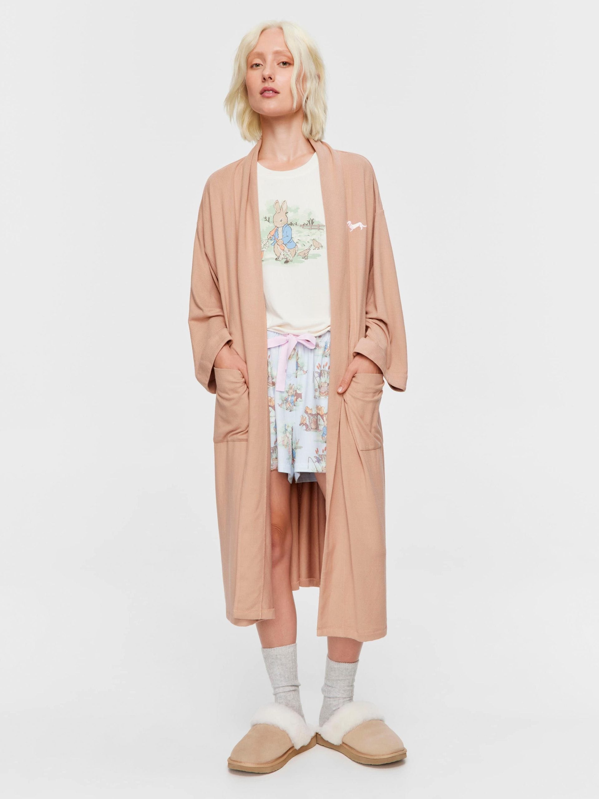 Caramel Plush Fashion Gown caramel image 1