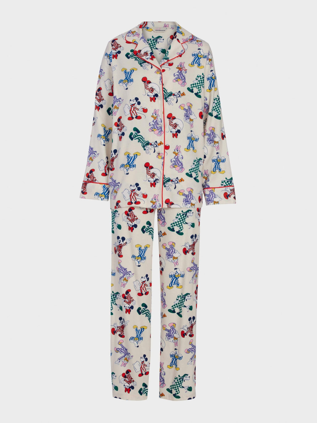 Mickey Mouse &amp;amp; Friends Bamboo Flannelette Classic Pj Set Multi image 4