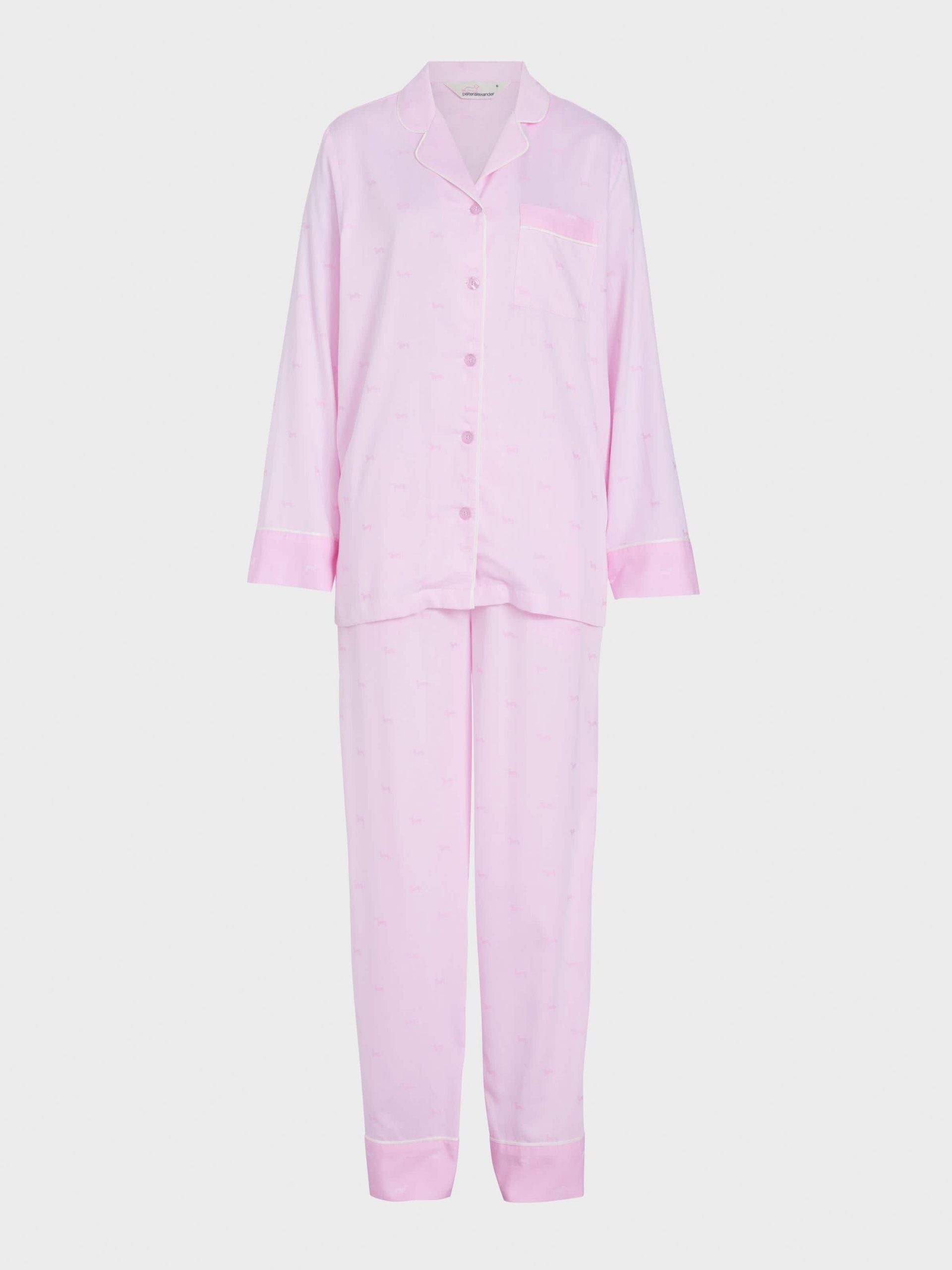 Pretty In Pink Penny Long Pj Set multi image 4