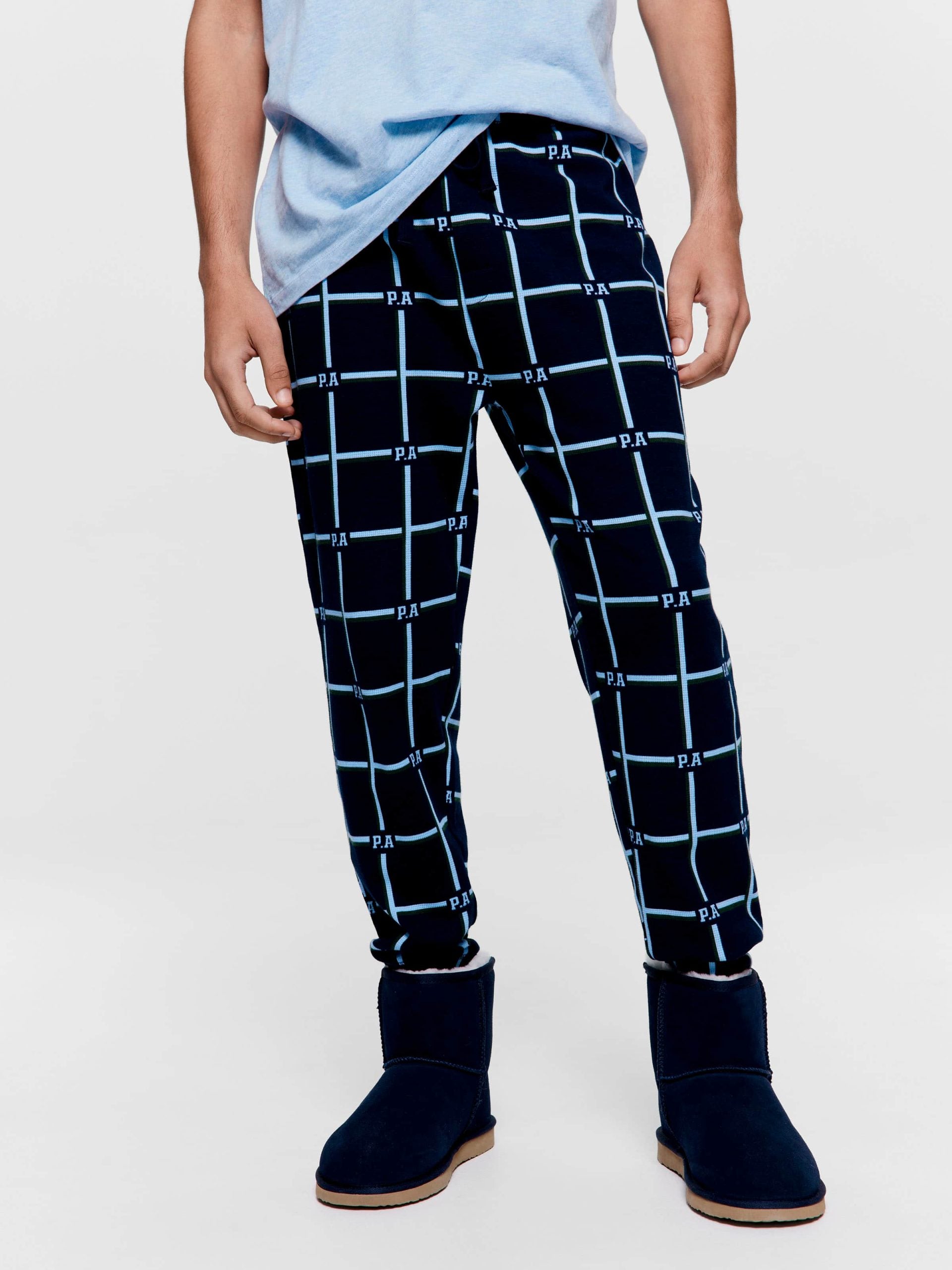 P.A Windowpane Jogger Pj Pant multi image 2